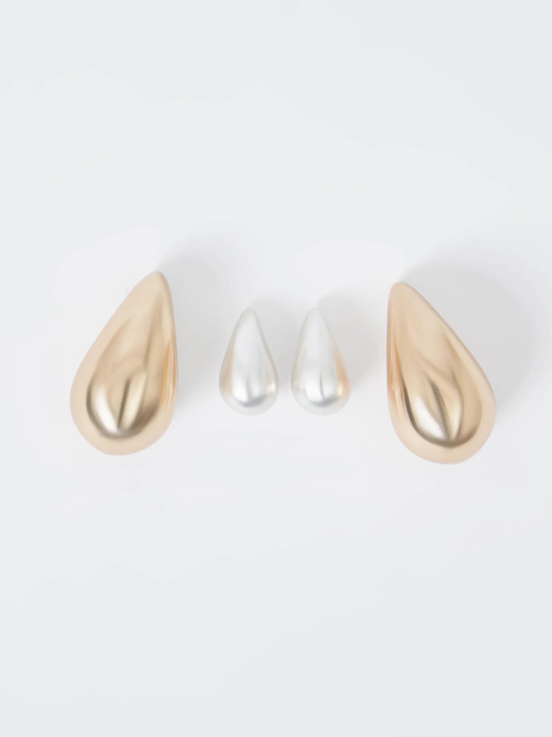 Women French Connection Jewellery|Jewellery-2 Pack Teardrop Stud Earrings
