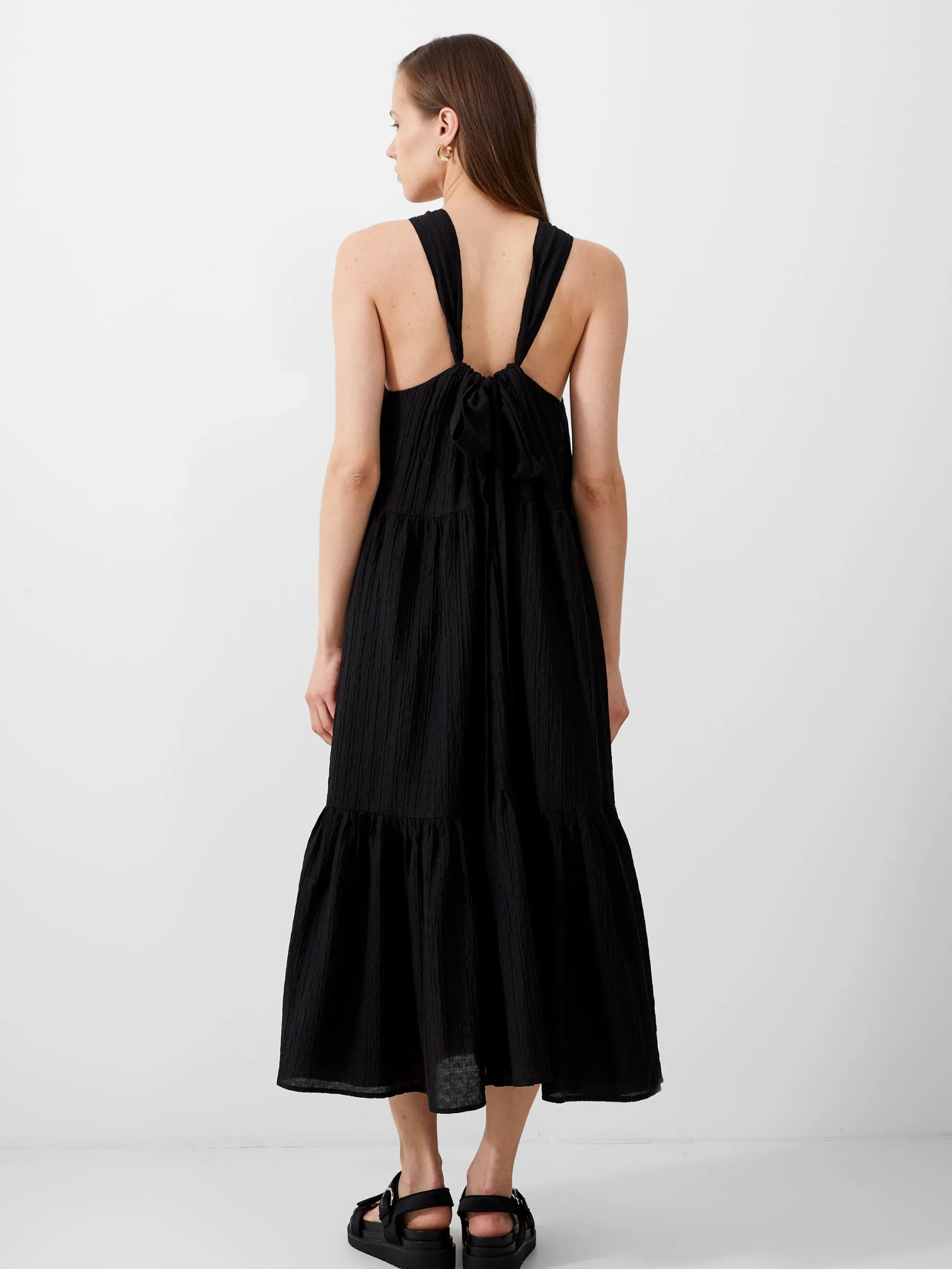 French Connection Maxi Dresses-Aleska Textured Midaxi Dress
