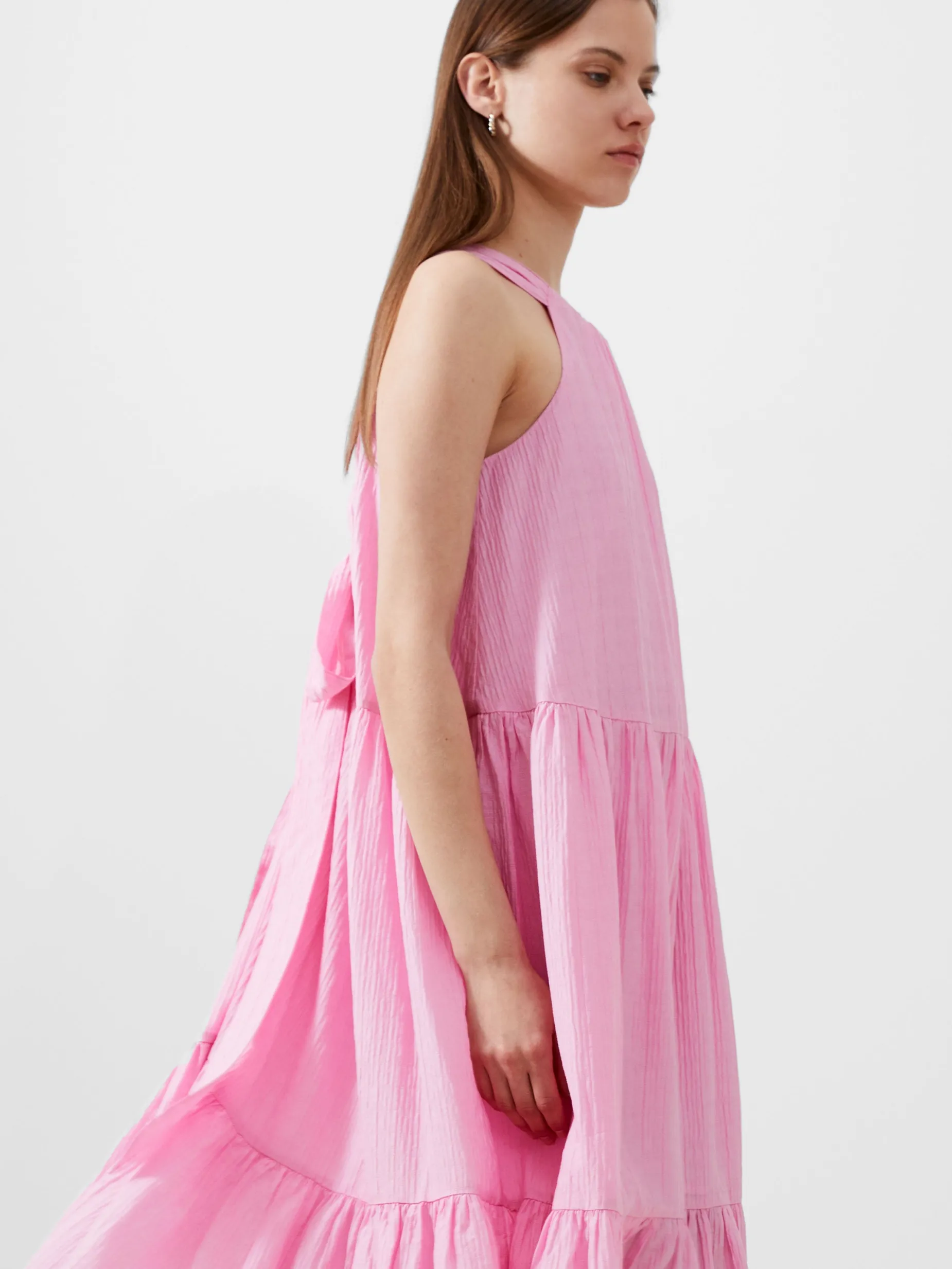 French Connection Maxi Dresses-Aleska Textured Midaxi Dress