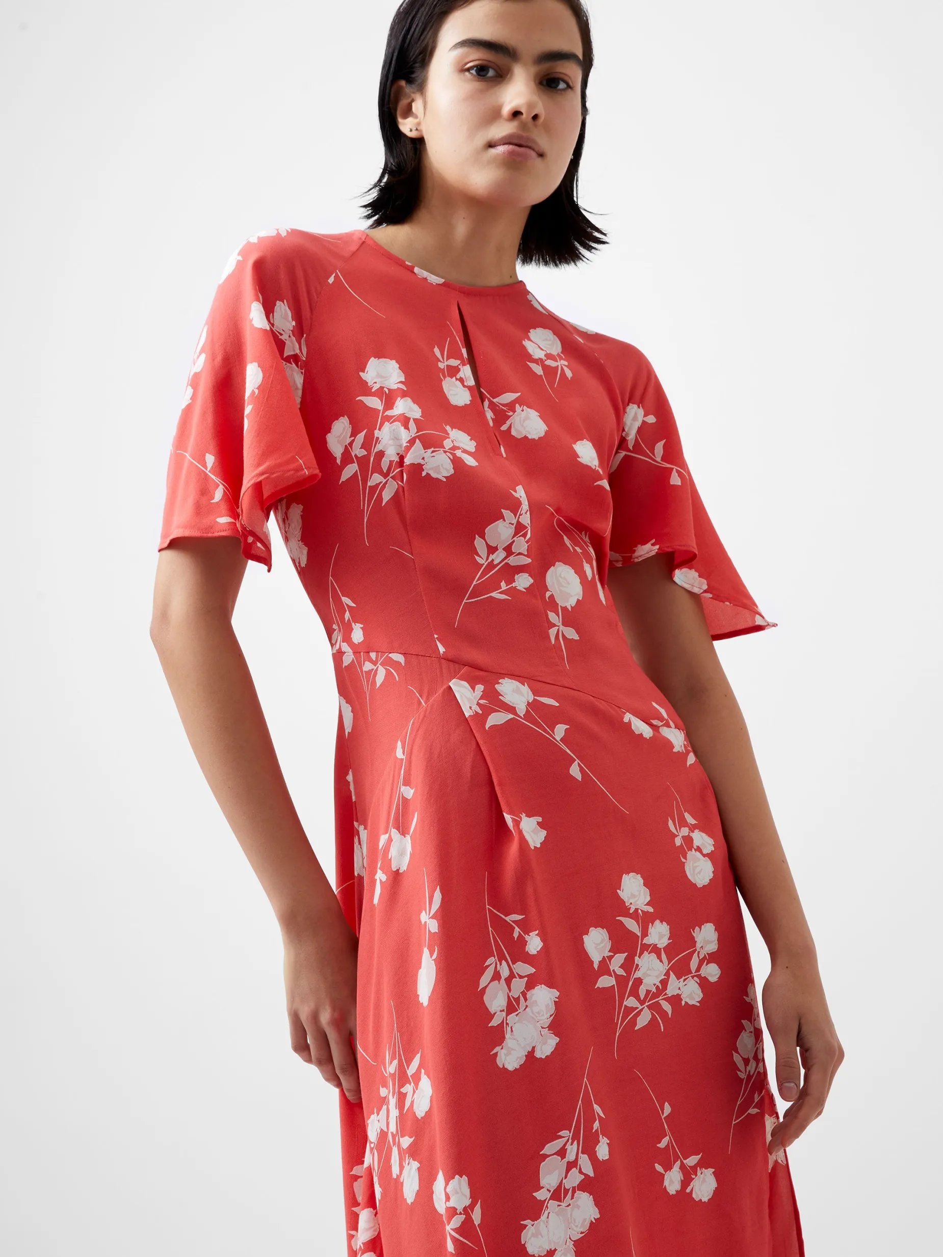 French Connection Party Dresses-Alessandra Eco Asymmetric Dress