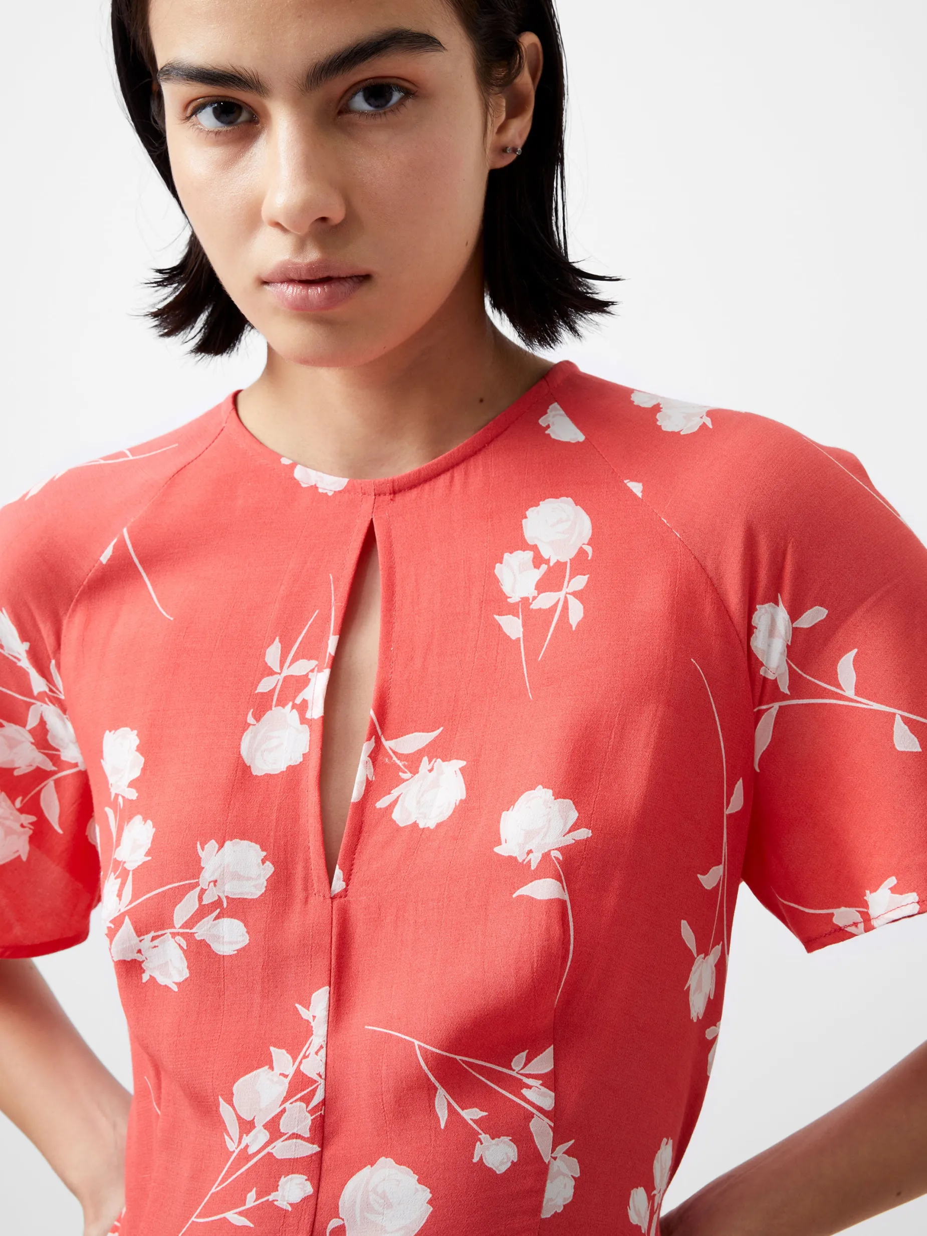 French Connection Party Dresses-Alessandra Eco Asymmetric Dress