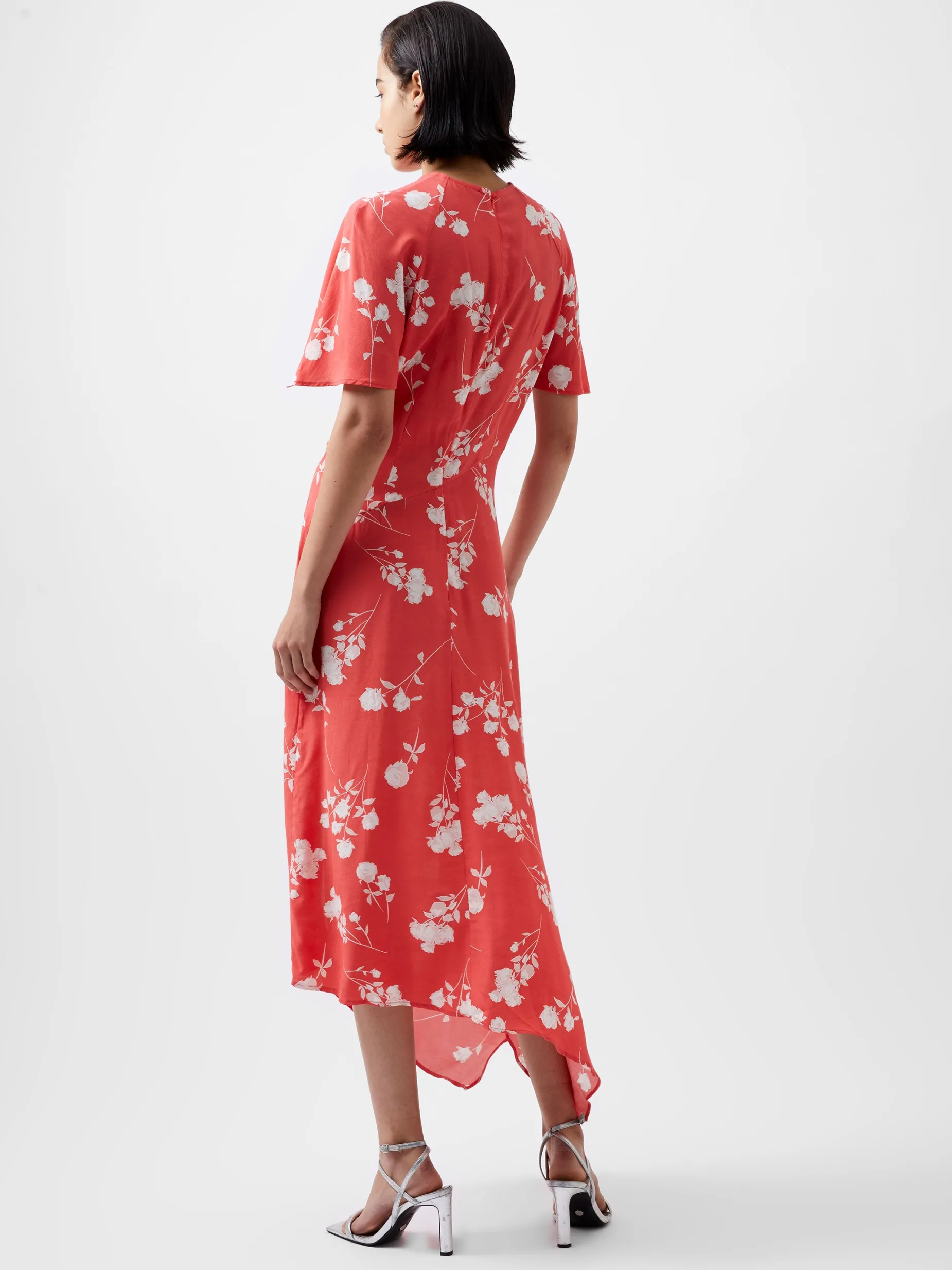 French Connection Party Dresses-Alessandra Eco Asymmetric Dress