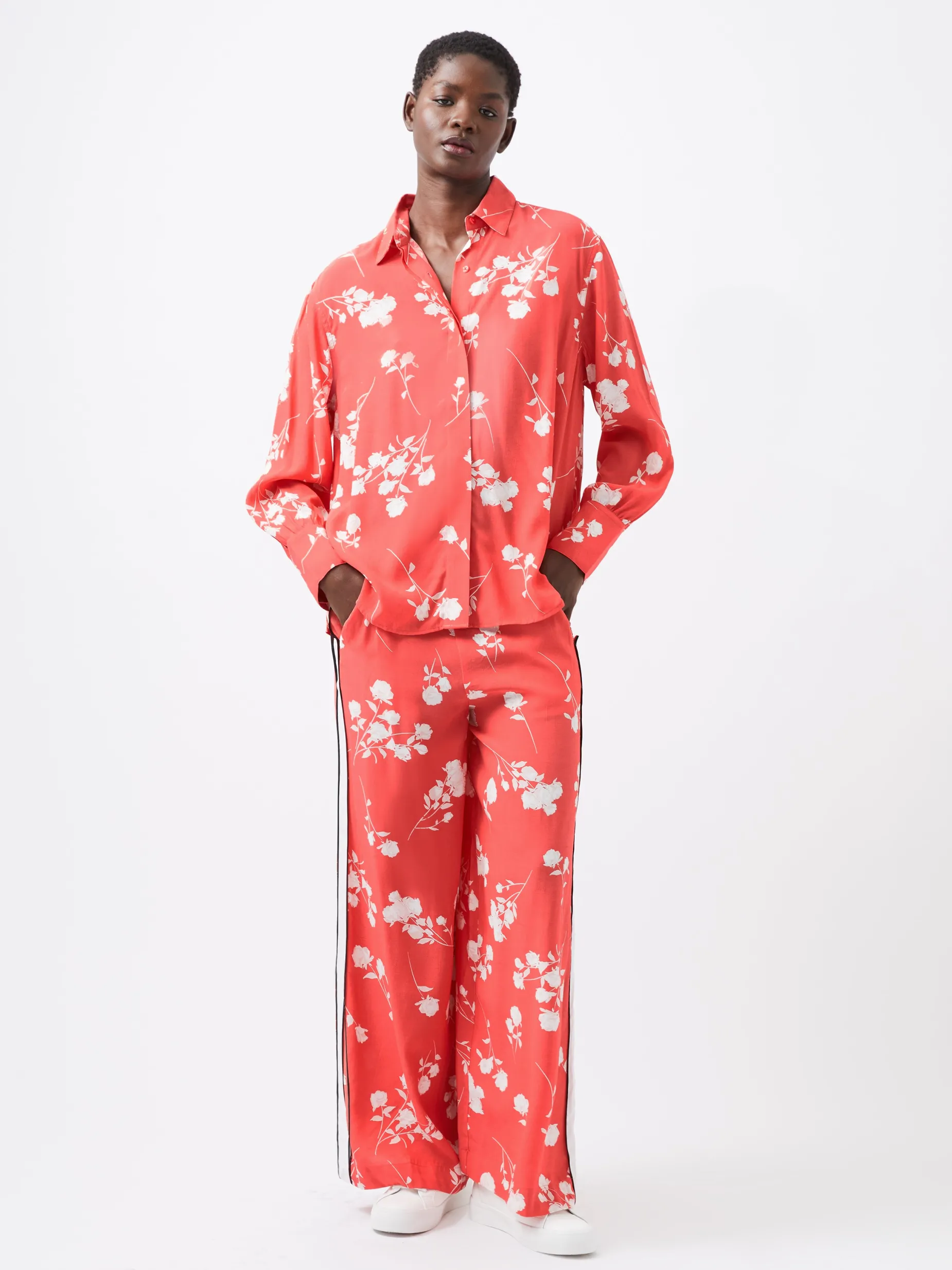 French Connection Co-Ords-Alessandra Eco Delphine Long Sleeve Shirt