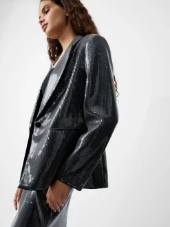 Women French Connection Coats & Jackets|Co-Ords-Amy Sequin Blazer