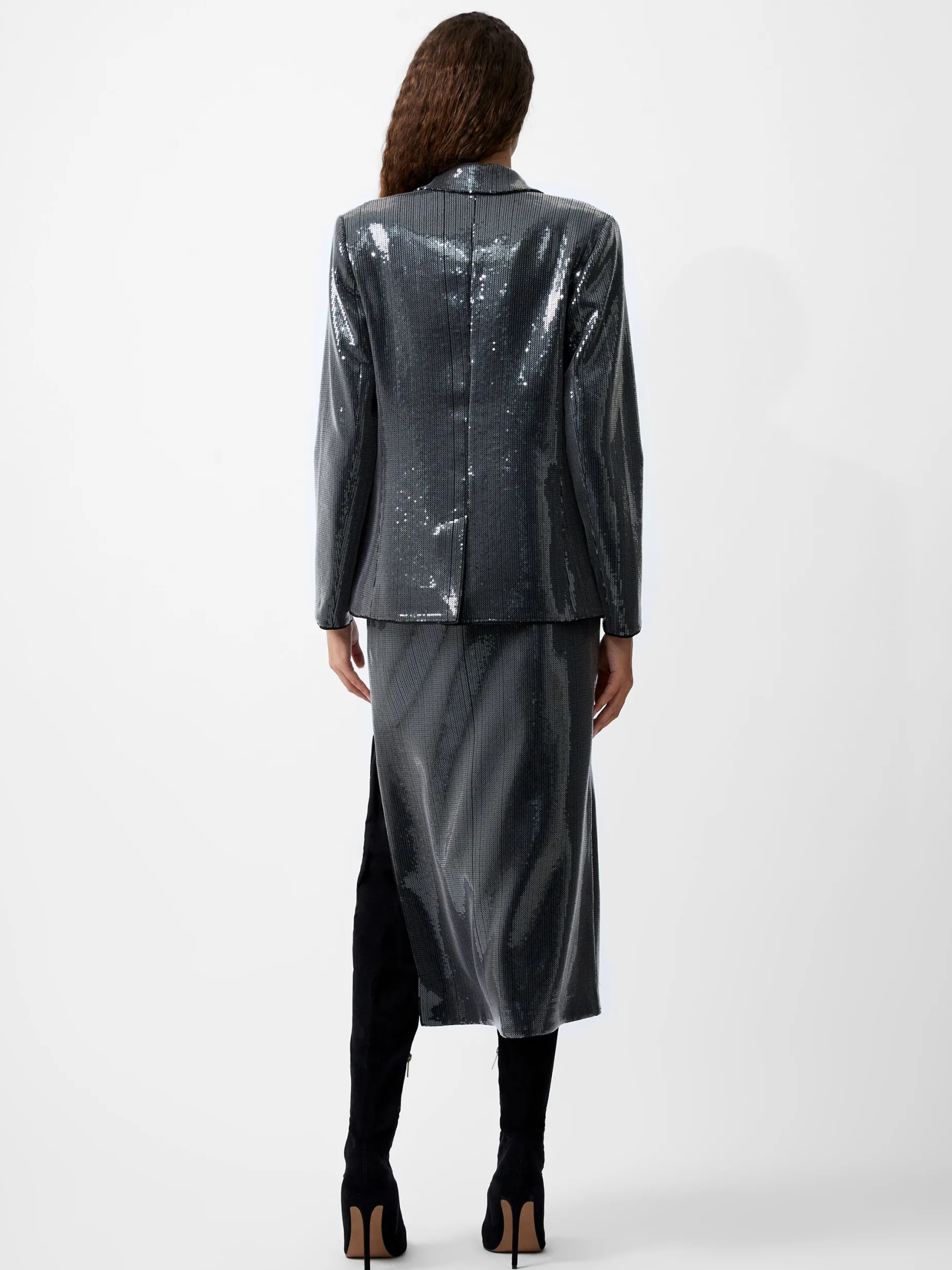 Women French Connection Coats & Jackets|Co-Ords-Amy Sequin Blazer