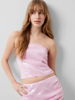 French Connection Co-Ords-Anisha Sequin Top