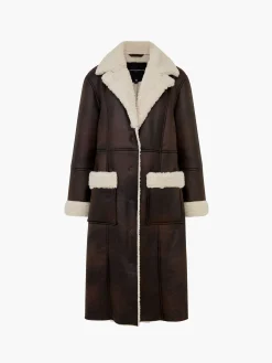 French Connection Coats & Jackets-Arizona Faux Shearling Coat