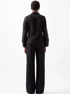 French Connection Tops|Shirts-Asura Lace Long Sleeve Shirt