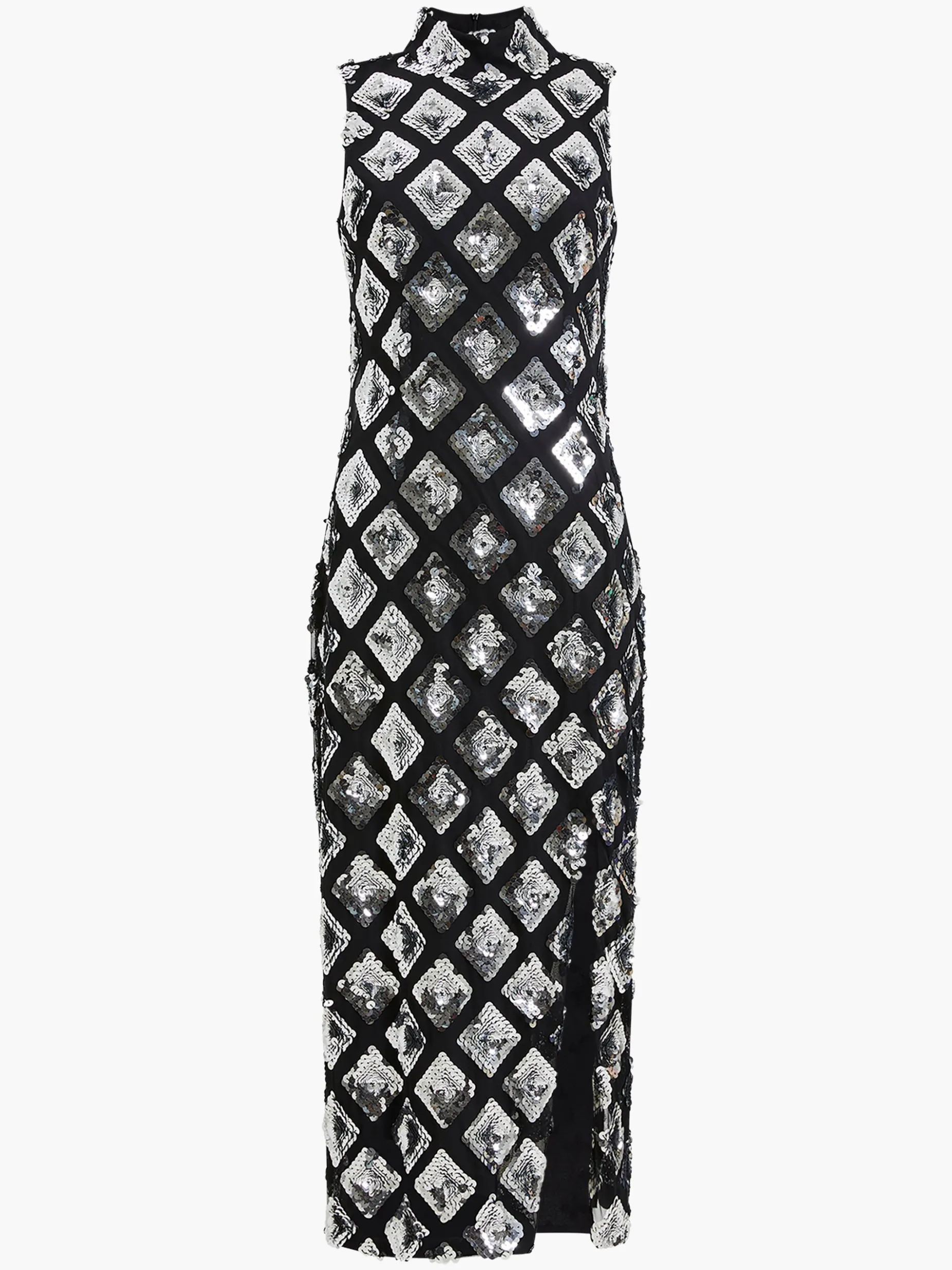 French Connection Sequin Dresses|Sequin Dresses-Axel Embellished Midi Dress