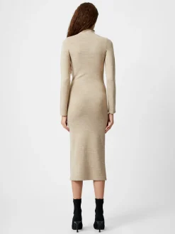 French Connection Maxi Dresses-Babysoft Roll Neck Midi Dress