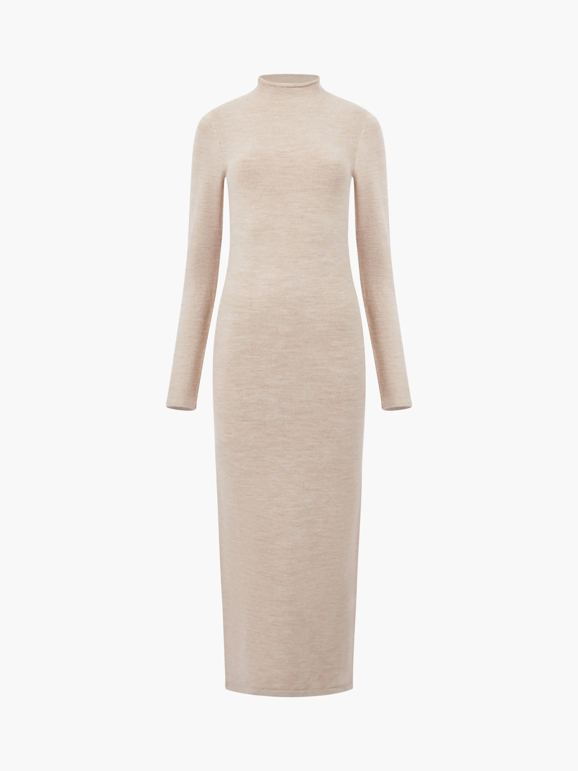 French Connection Maxi Dresses-Babysoft Roll Neck Midi Dress