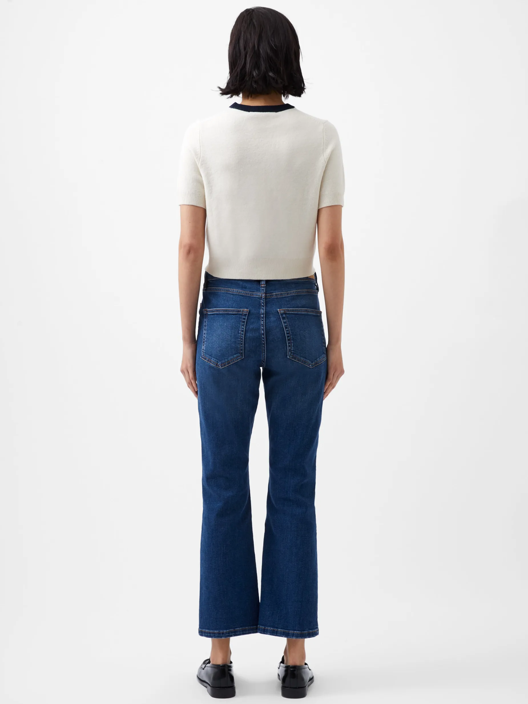 French Connection Jumpers & Cardigans-Babysoft Short Sleeve Top