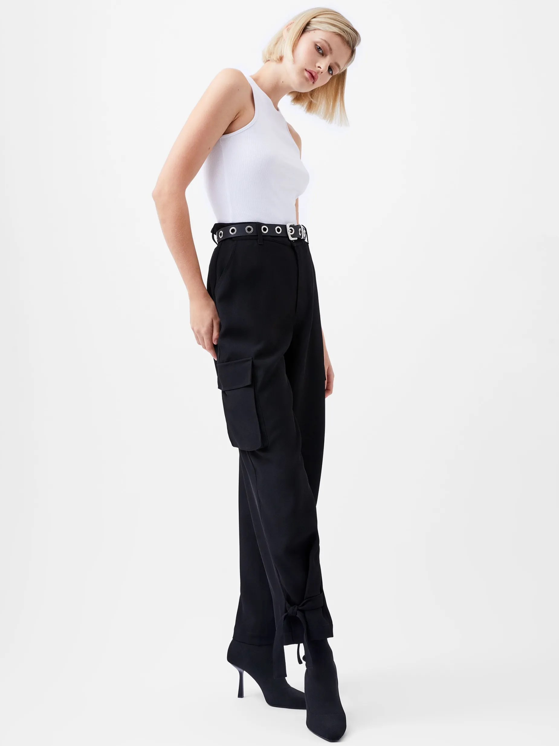 French Connection Trousers-Bella Twill Trousers