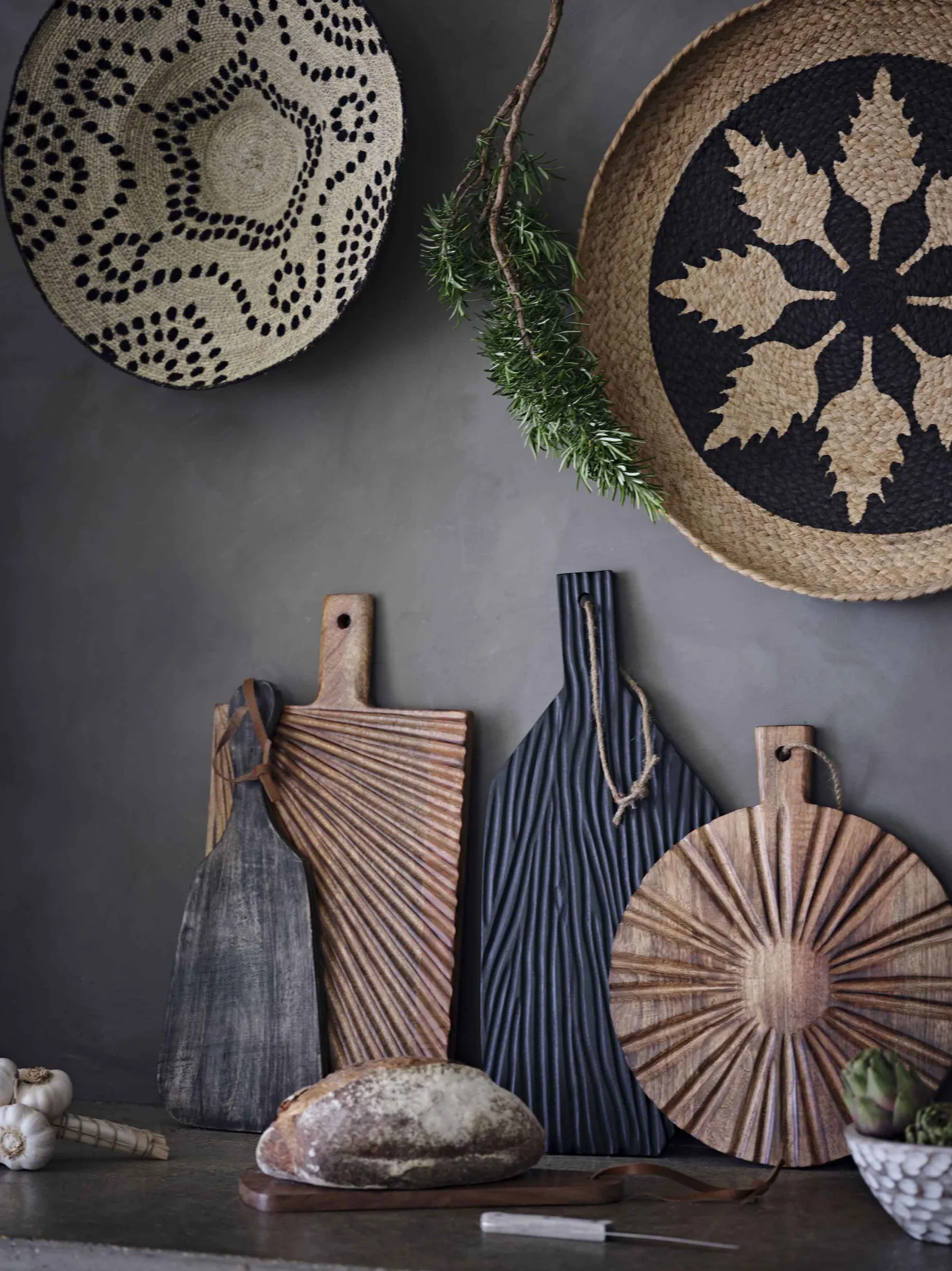 French Connection Home Accessories|Christmas Home Decor-Wood Serving Board