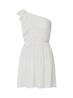 French Connection Party Dresses-Bonny Pleated Ruffle Mini Dress