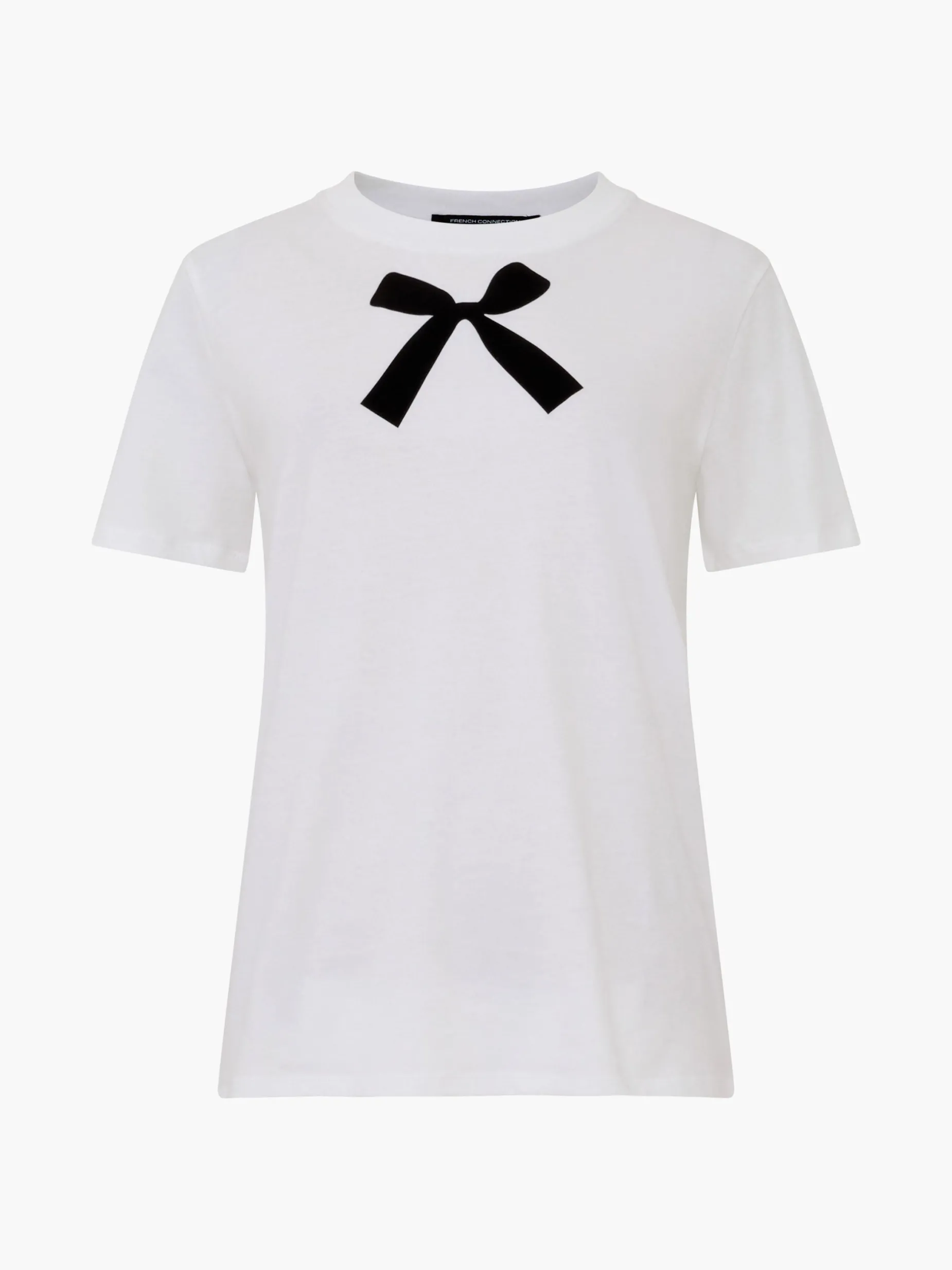 French Connection Tops-Bow Graphic T-Shirt