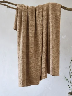French Connection Home Accessories|Bedding & Throws-Cadley Eco Textured Throw