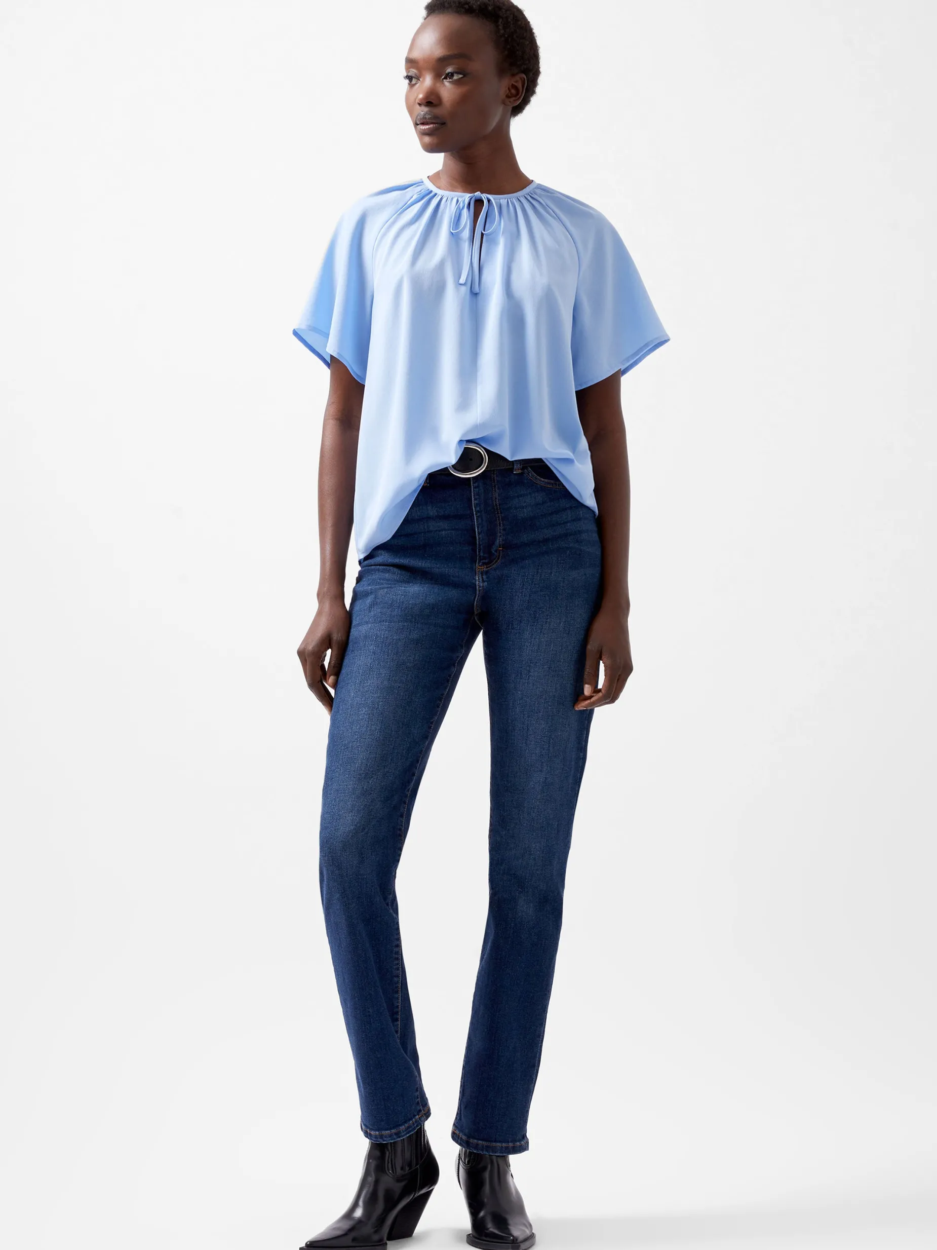 French Connection Jeans & A Nice Top-Capriana Crepe Light Top