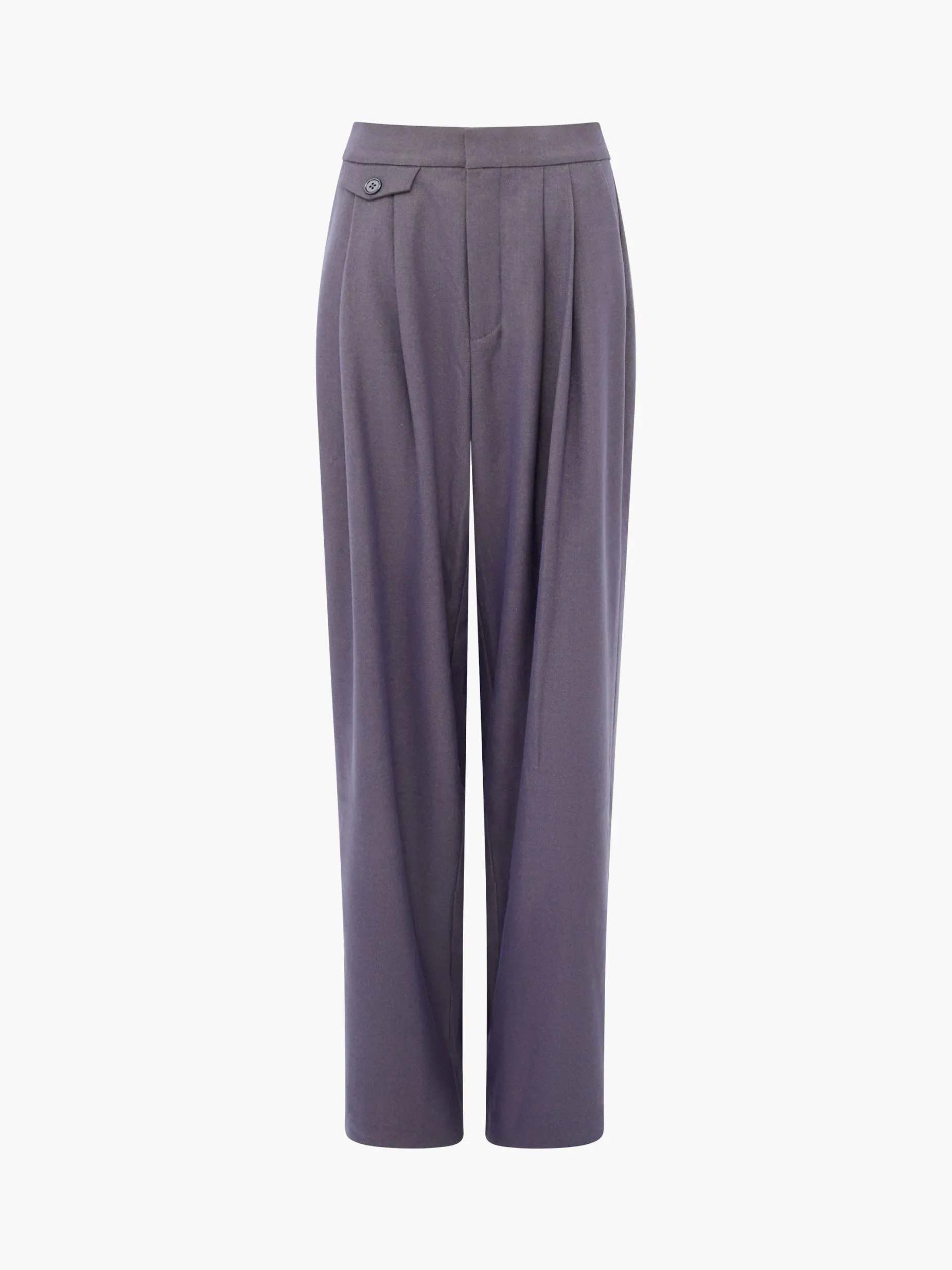 French Connection Trousers-Carmine Flannel Trousers