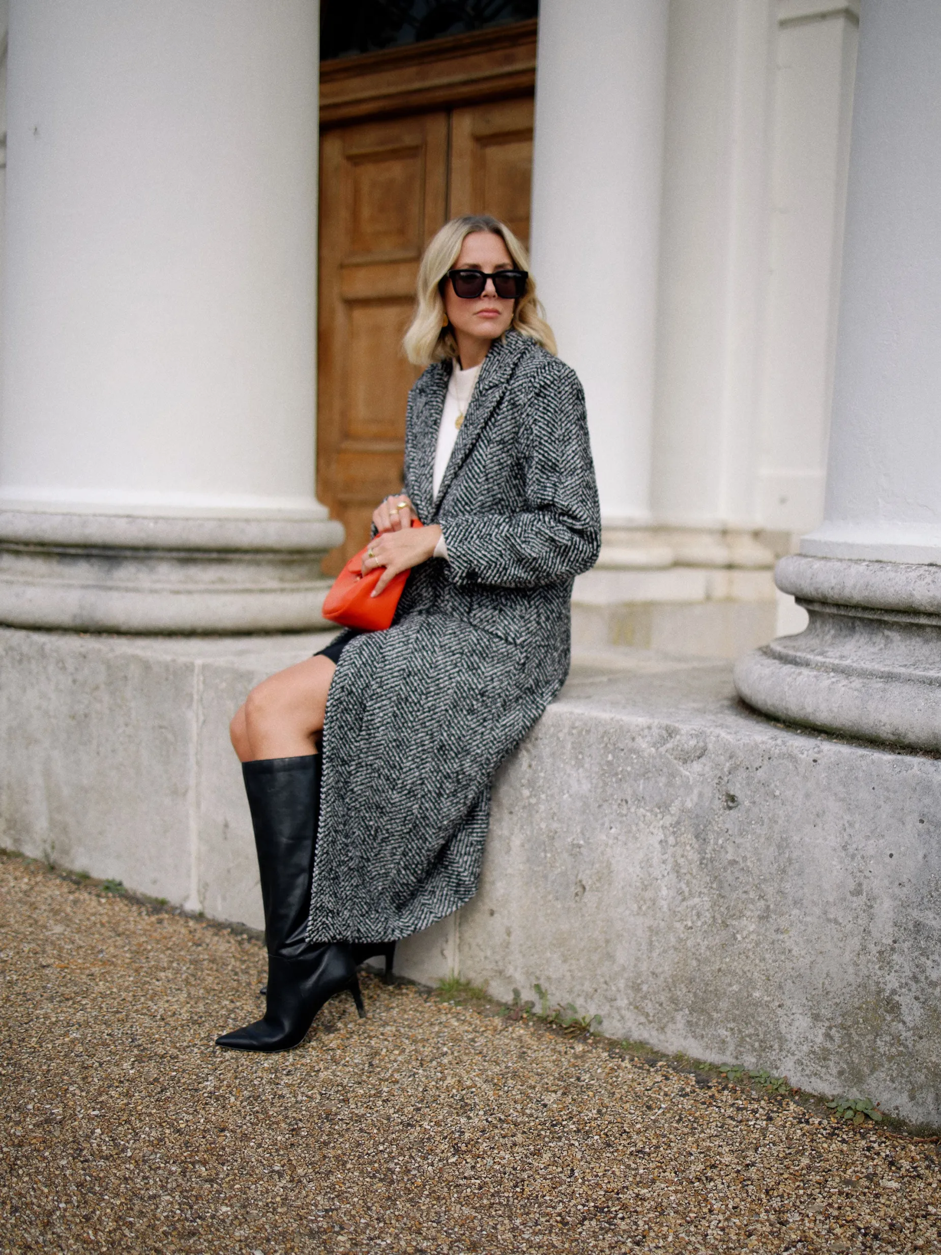 French Connection Coats & Jackets|Jeans & A Nice Top-Chantelle Herringbone Coat