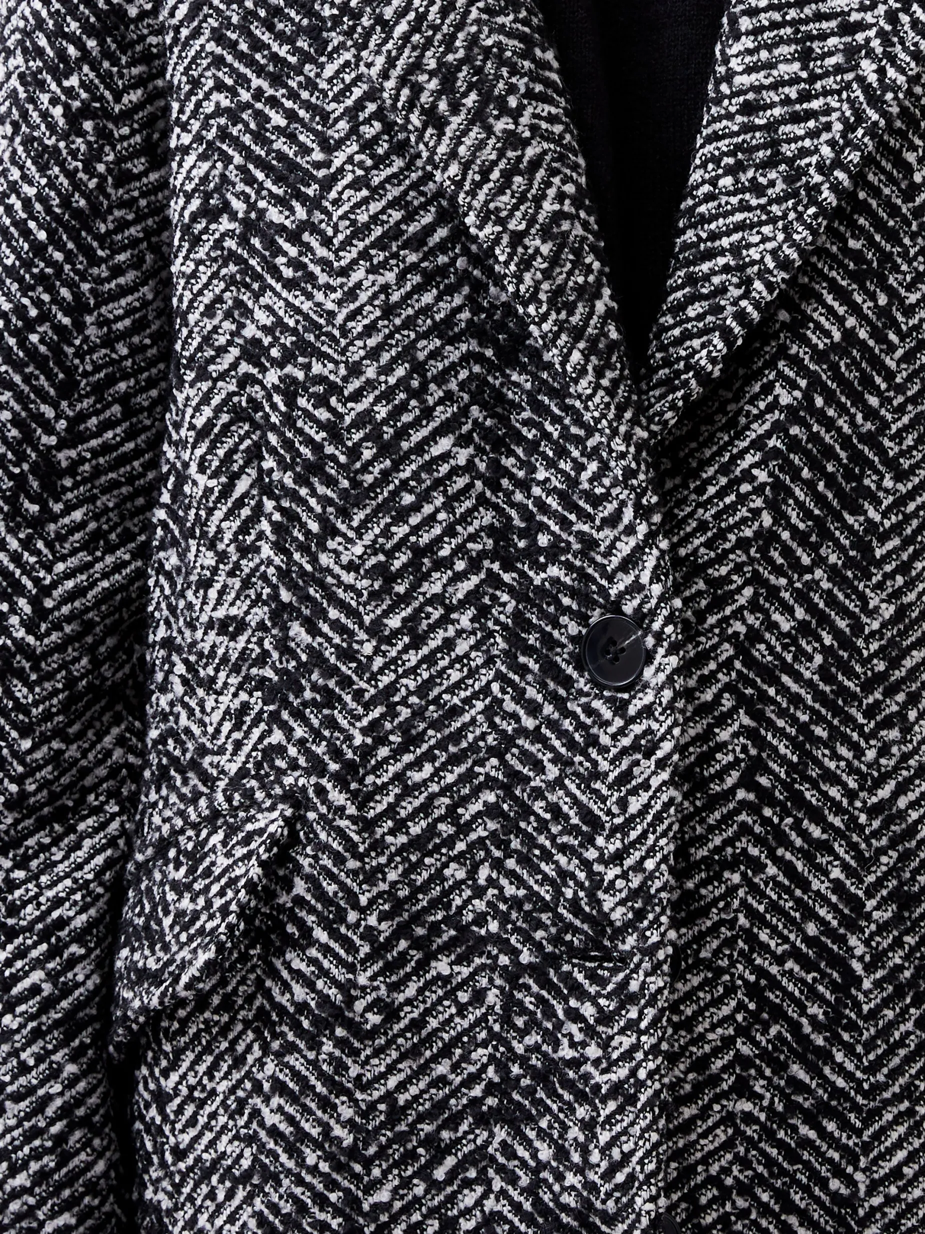 French Connection Coats & Jackets|Jeans & A Nice Top-Chantelle Herringbone Coat