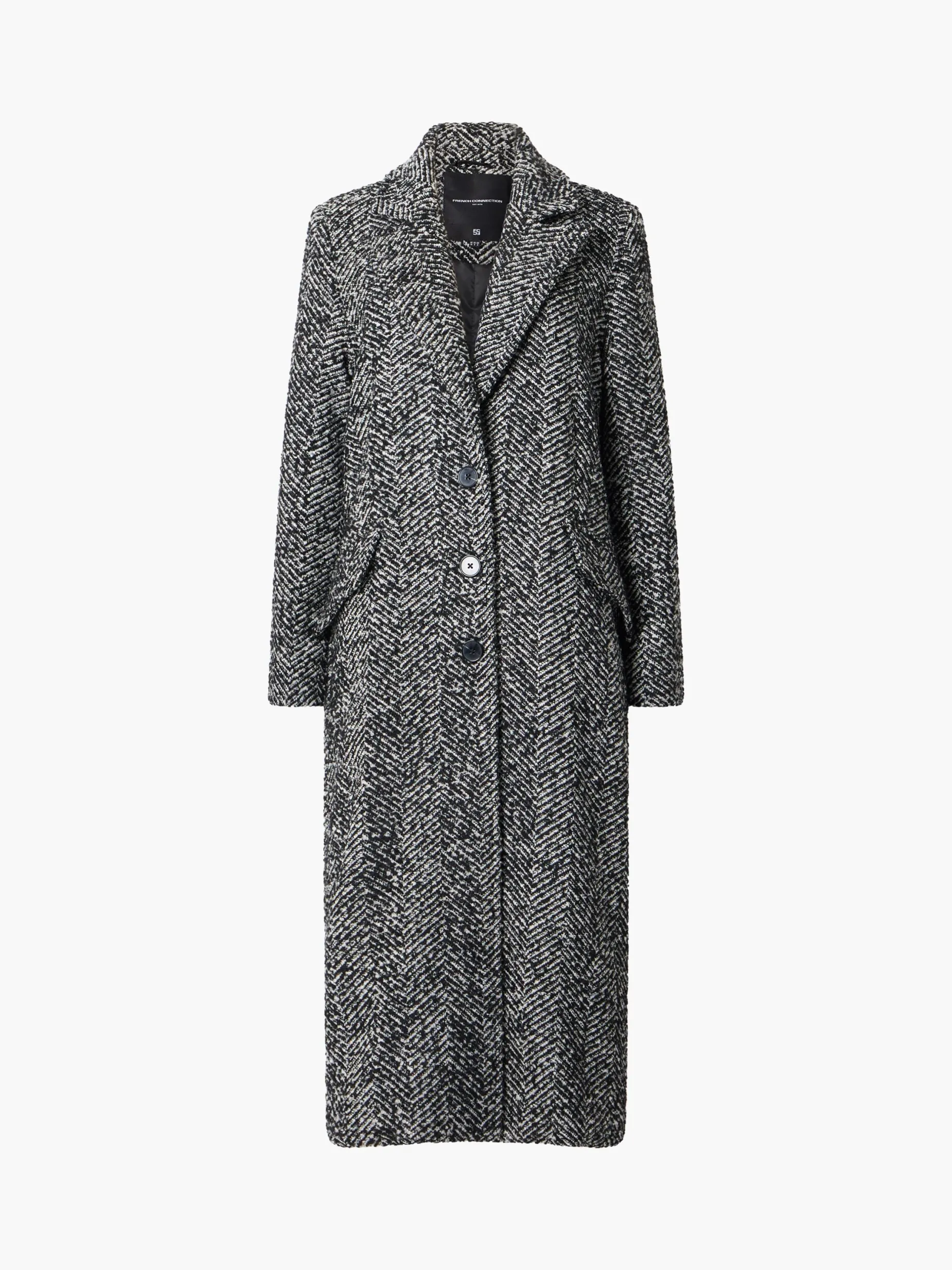 French Connection Coats & Jackets|Jeans & A Nice Top-Chantelle Herringbone Coat