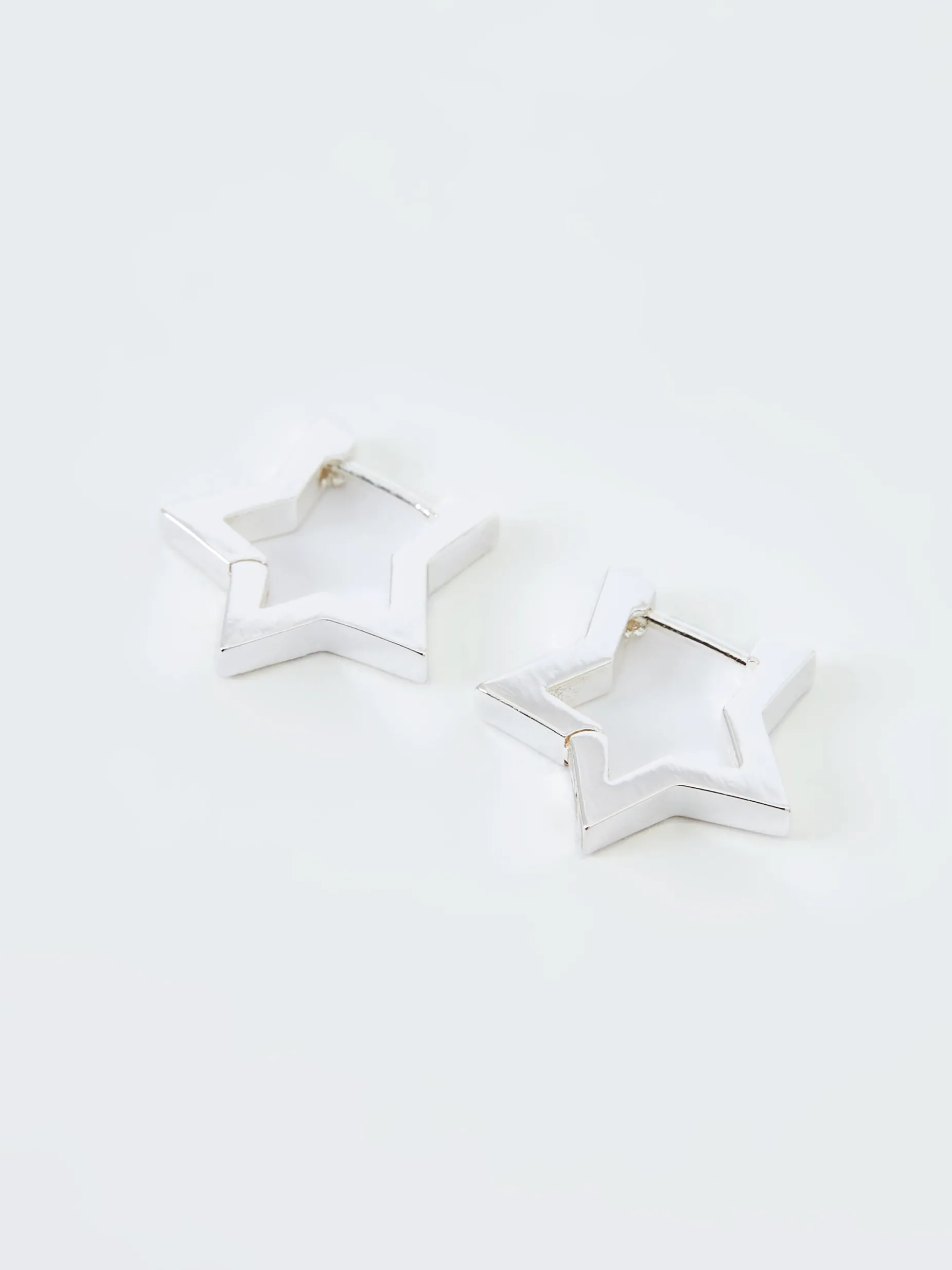 Women French Connection Jewellery|Jewellery-Chunky Star Hoop Earrings