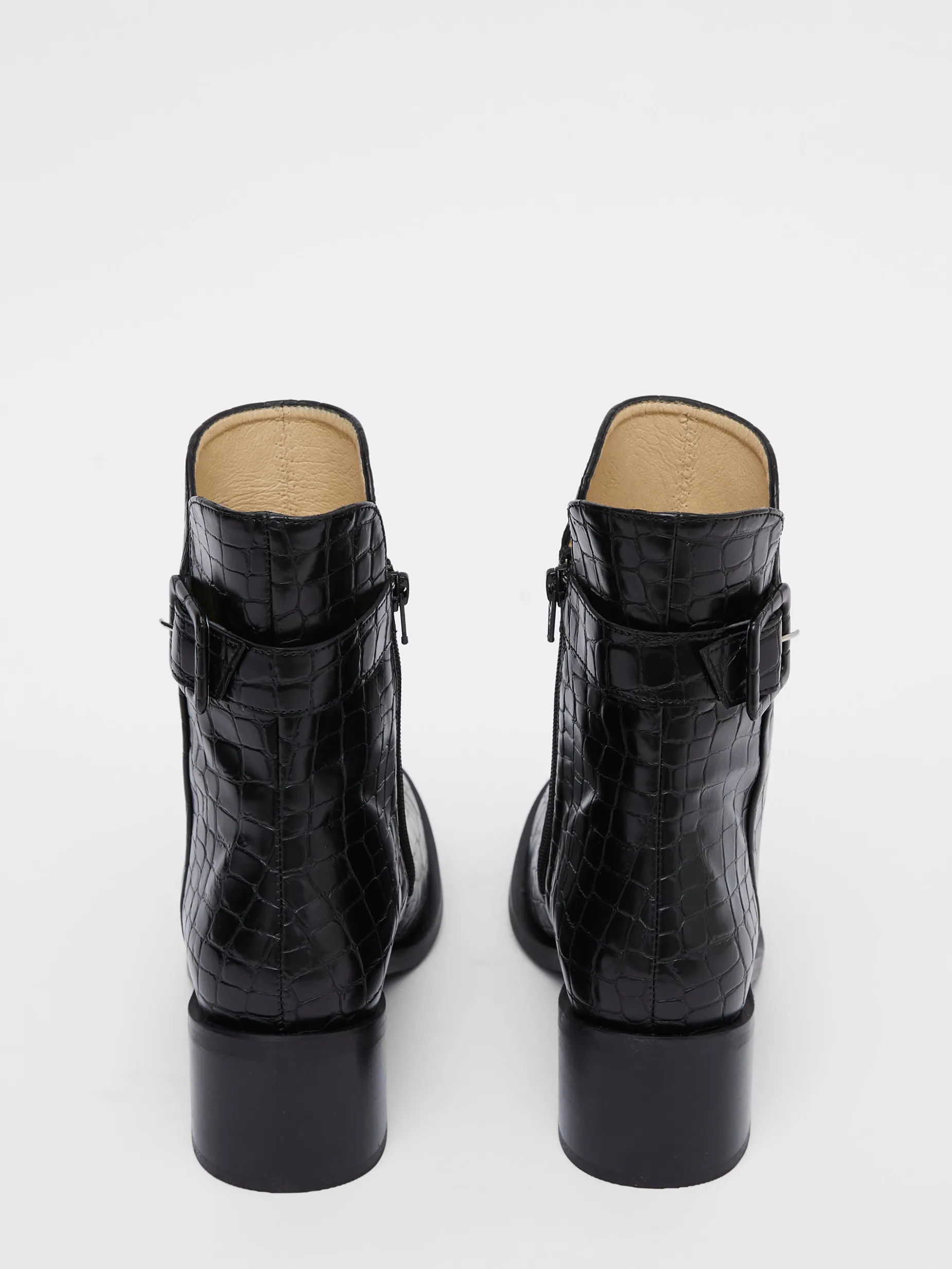 Women French Connection Shoes|Shoes-Connic Croc Ankle Boots