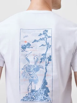 French Connection T-Shirts & Polo Shirts-Cormorant Organic Graphic T-Shirt
