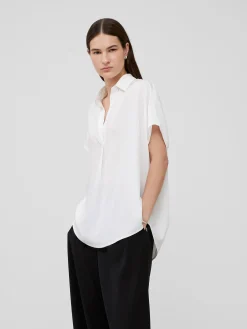 French Connection Tops|Shirts-Crepe Light Recycled Popover Shirt