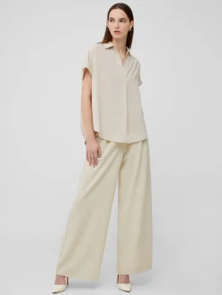 French Connection Tops|Shirts-Crepe Light Recycled Popover Shirt