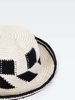 French Connection Hats-Crochet Hat