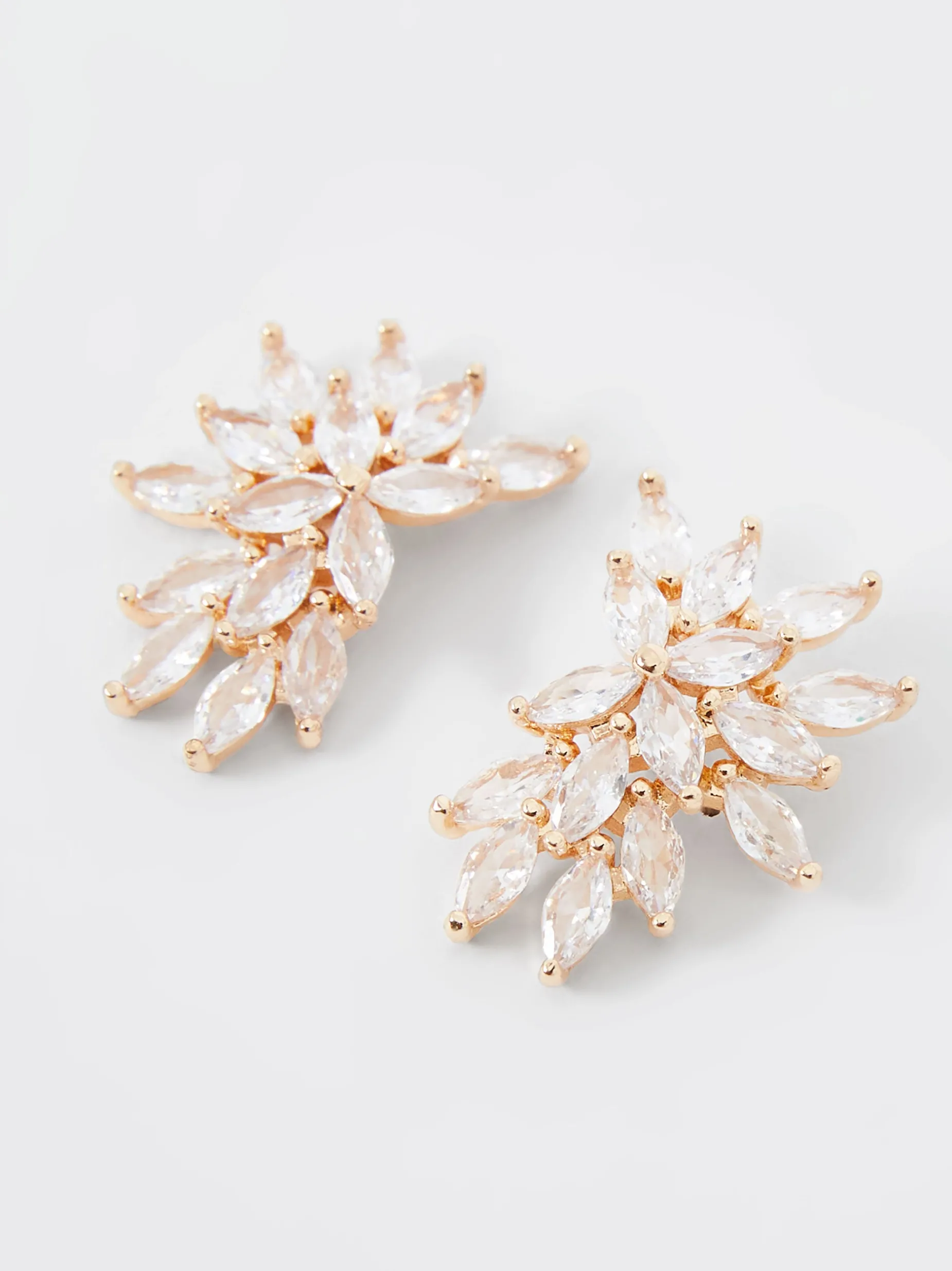 Women French Connection Jewellery|Jewellery-Crystal Cluster Stud Earrings