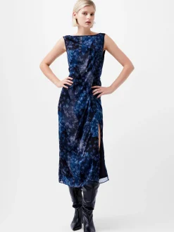 French Connection Party Dresses-Dawn Recycled Hallie Crinkle Dress
