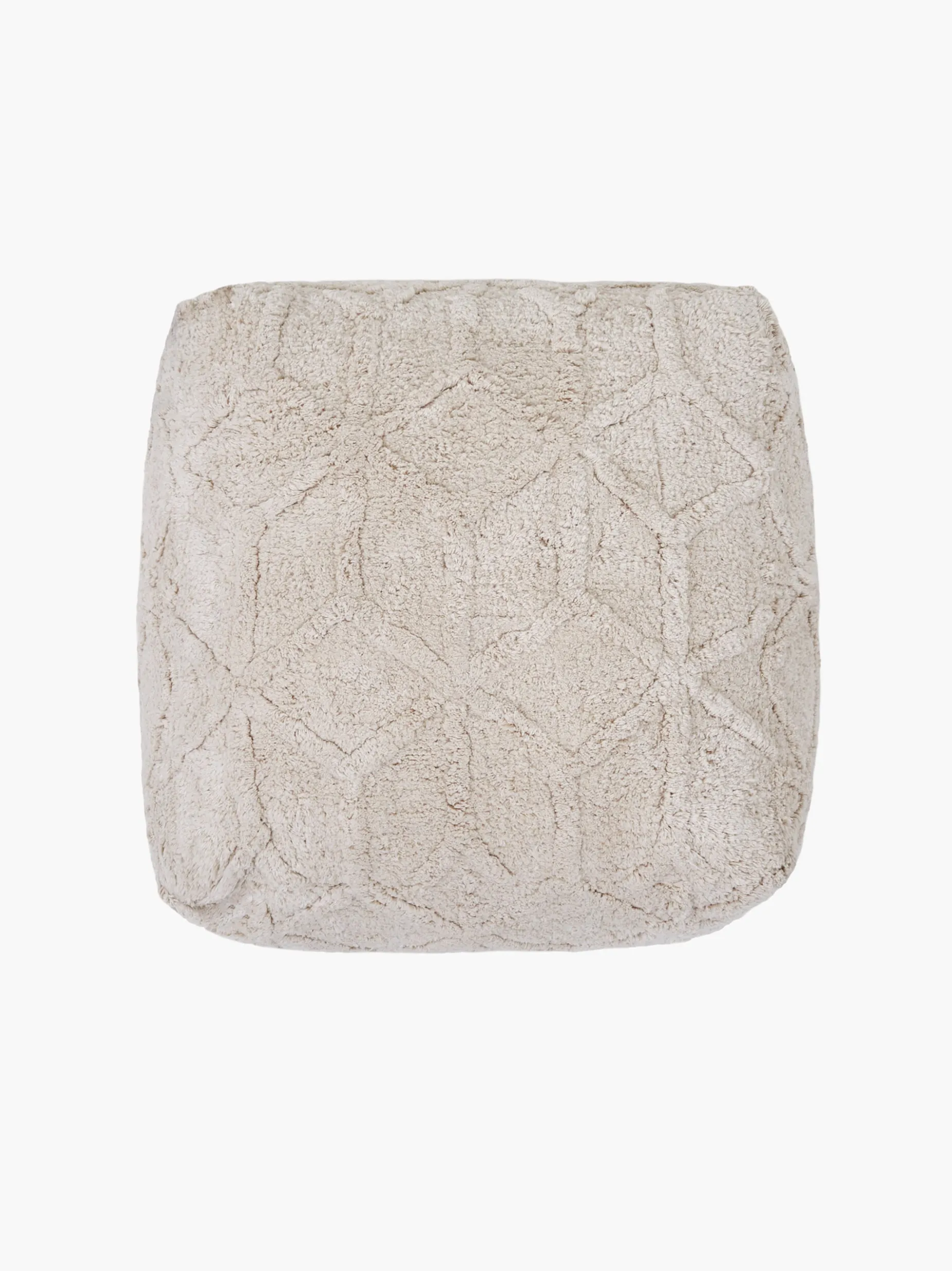 French Connection Cushions|Pouffes & Floor Cushions-Dawn Tufted Pouffe