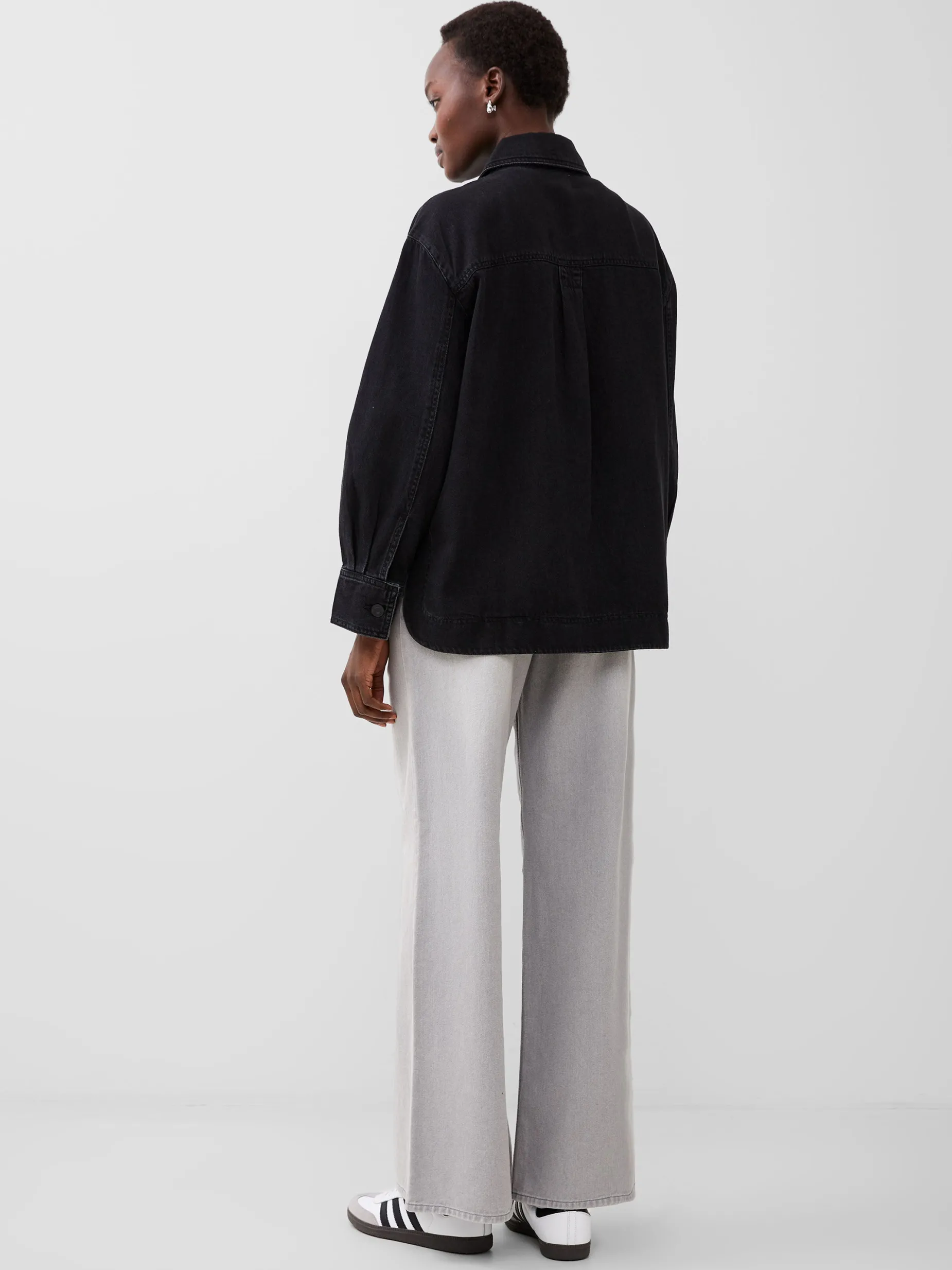 French Connection Tops|Shirts-Denver Denim Oversized Shacket