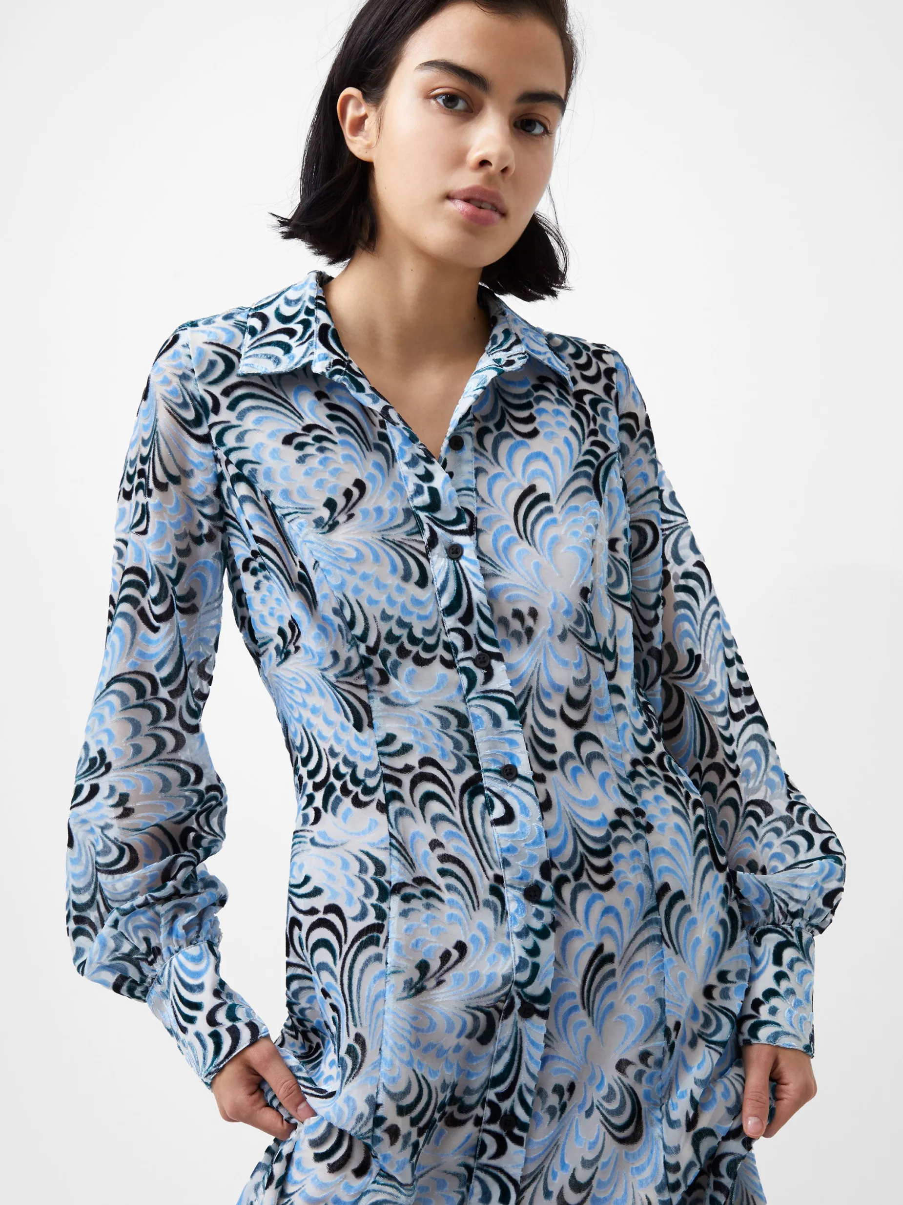 French Connection Dresses|Midi Dresses-Diandra Devore Maxi Dress