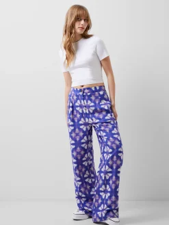 French Connection Co-Ords-Dory Birdie Linen Trousers