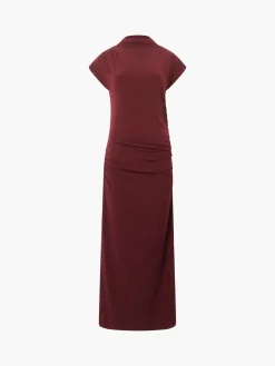 French Connection Dresses|Maxi Dresses-Draped Samira Mock Neck Dress
