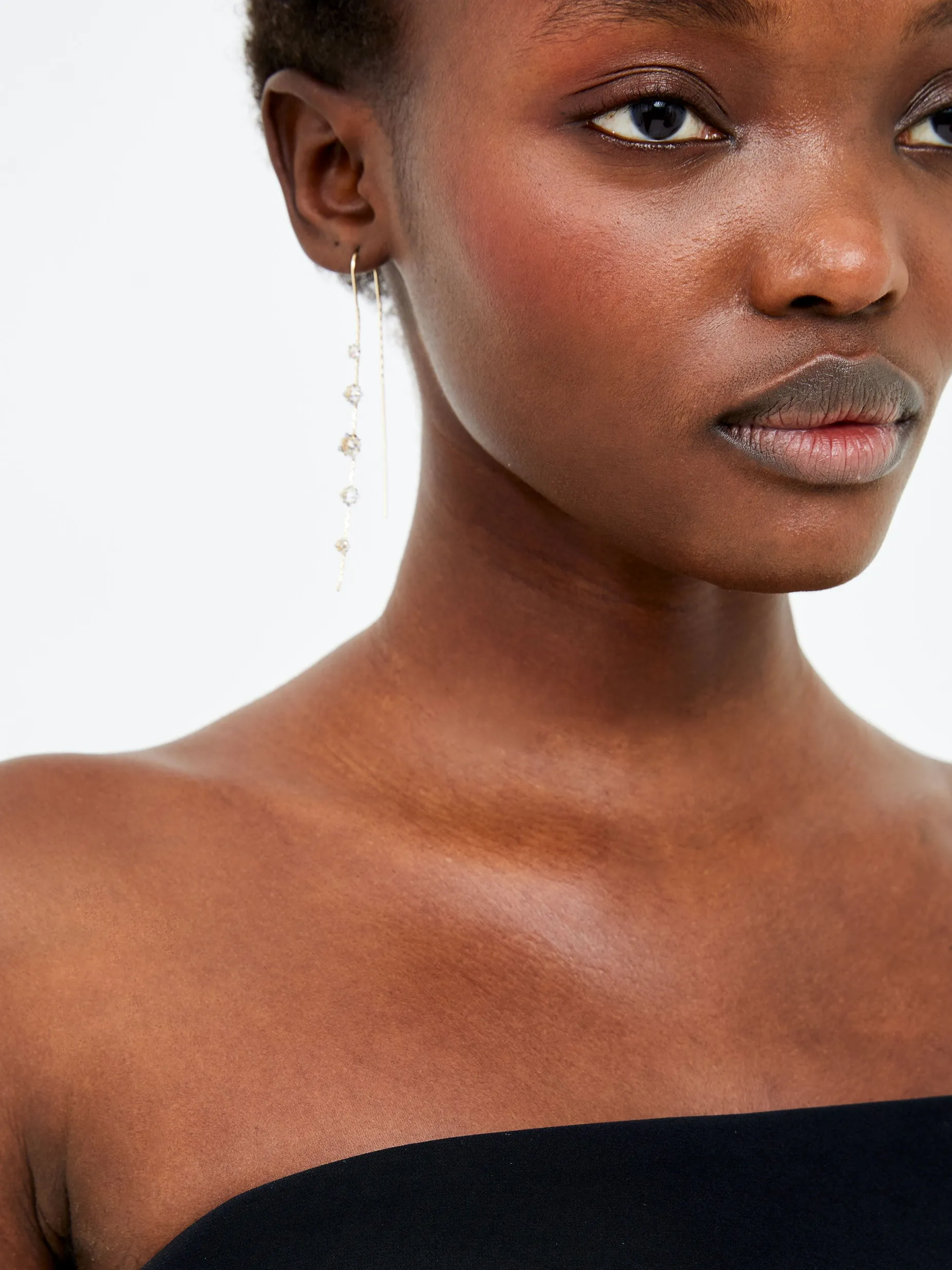 French Connection Party Dresses-Echo Crepe Strapless Midi Dress