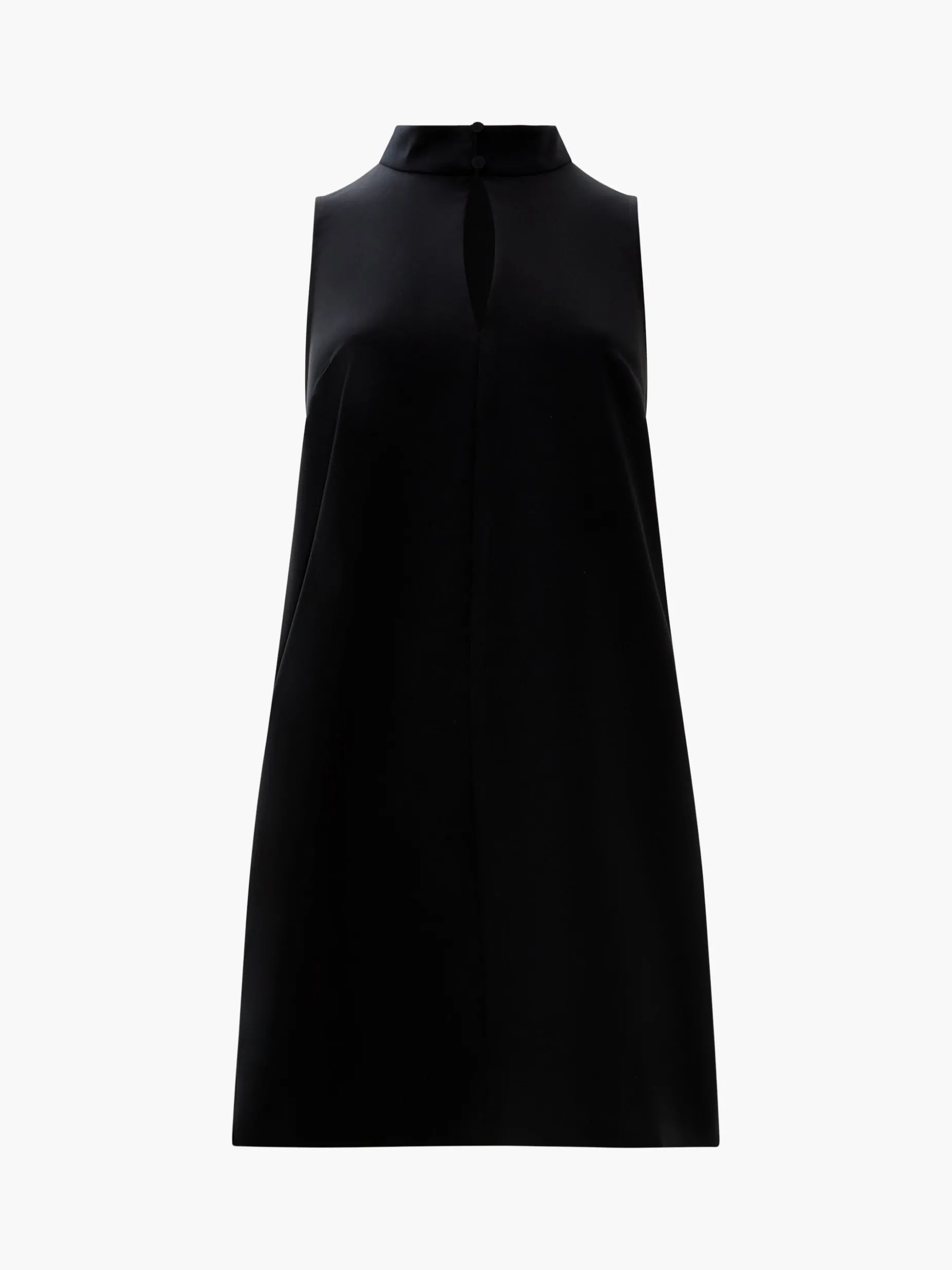 French Connection Party Dresses-Echo Sleeveless Keyhole Mini Dress