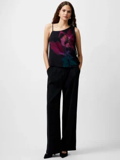 French Connection Tops|Jeans & A Nice Top-Eden Georgette Frilly Cami Top