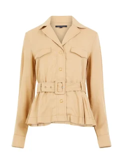 French Connection Co-Ords-Elkie Twill Belted Jacket