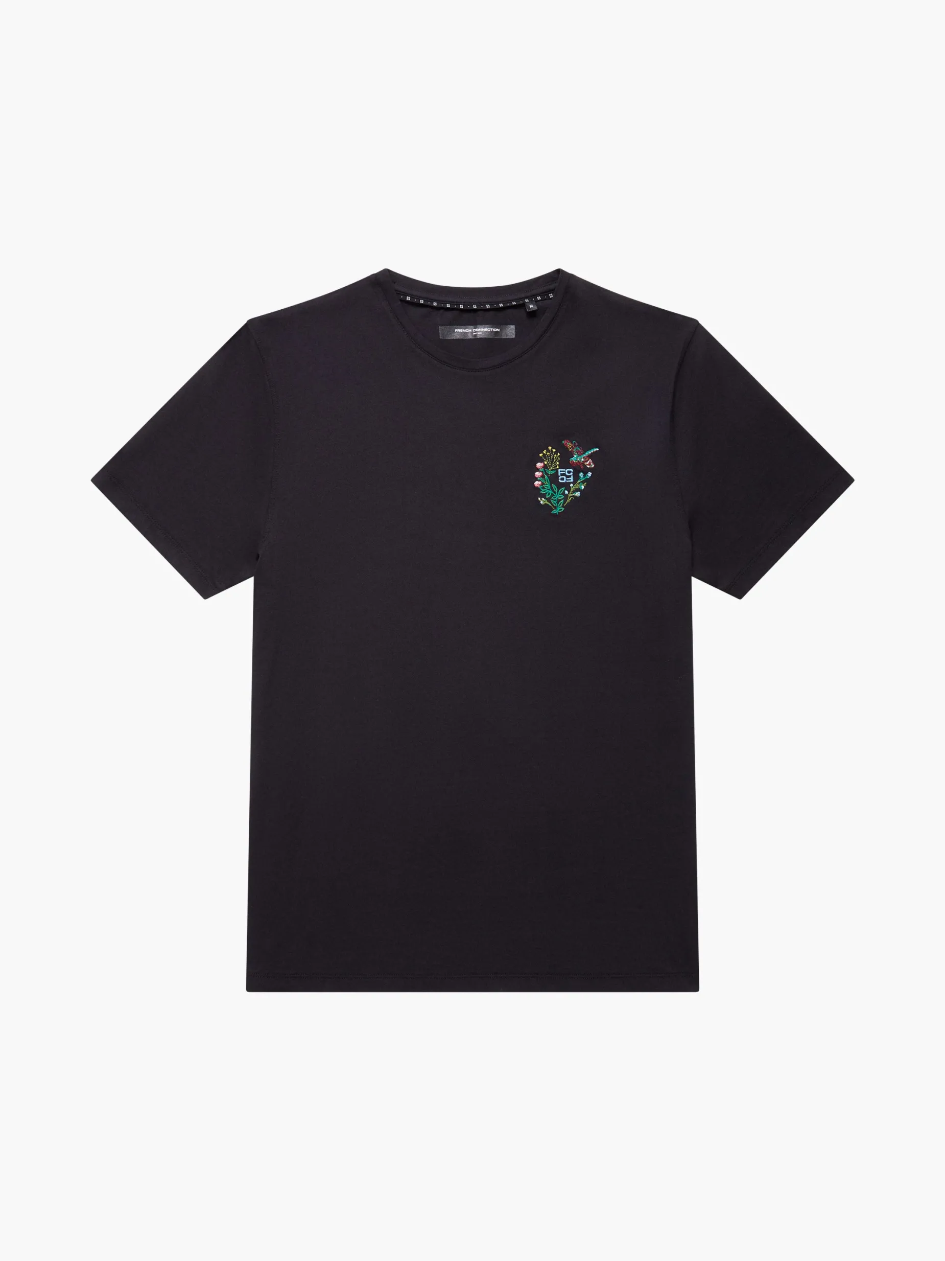 French Connection T-Shirts & Polo Shirts-Embroidered Dragonfly Organic Graphic T-Shirt
