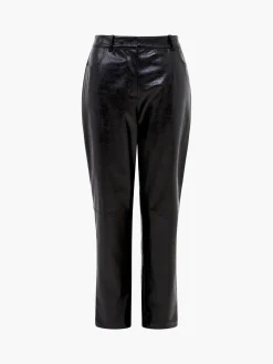 French Connection Trousers|Co-Ords-Emmett PU Tapered Trousers