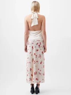 French Connection Tops|Jeans & A Nice Top-Ennis Eco Satin Cowl Halterneck Top