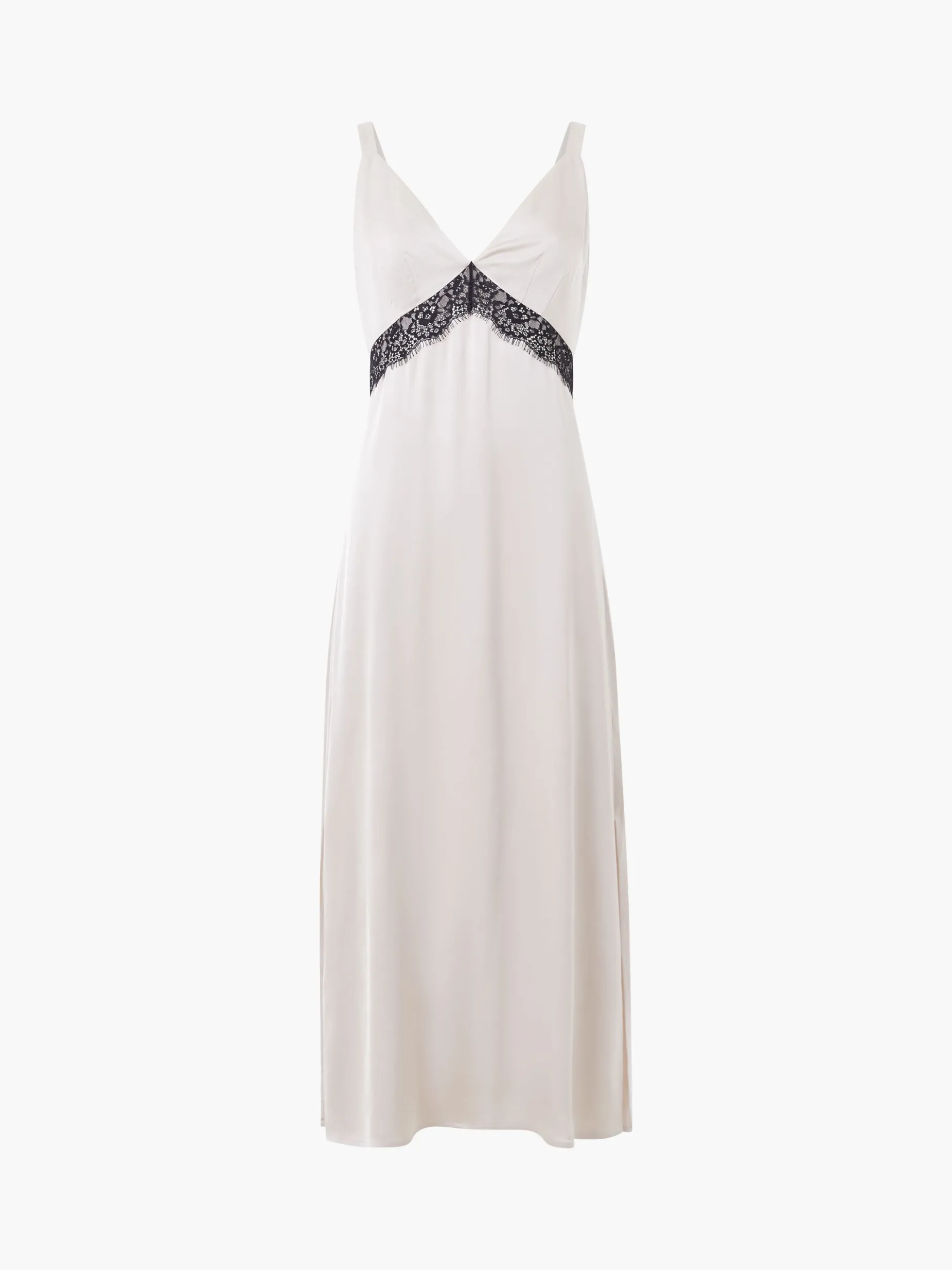 French Connection Party Dresses-Ennis Eco Satin Lace Dress