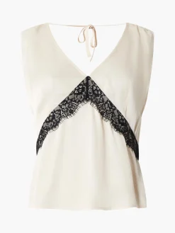 French Connection Jeans & A Nice Top-Ennis Eco Satin Lace Top