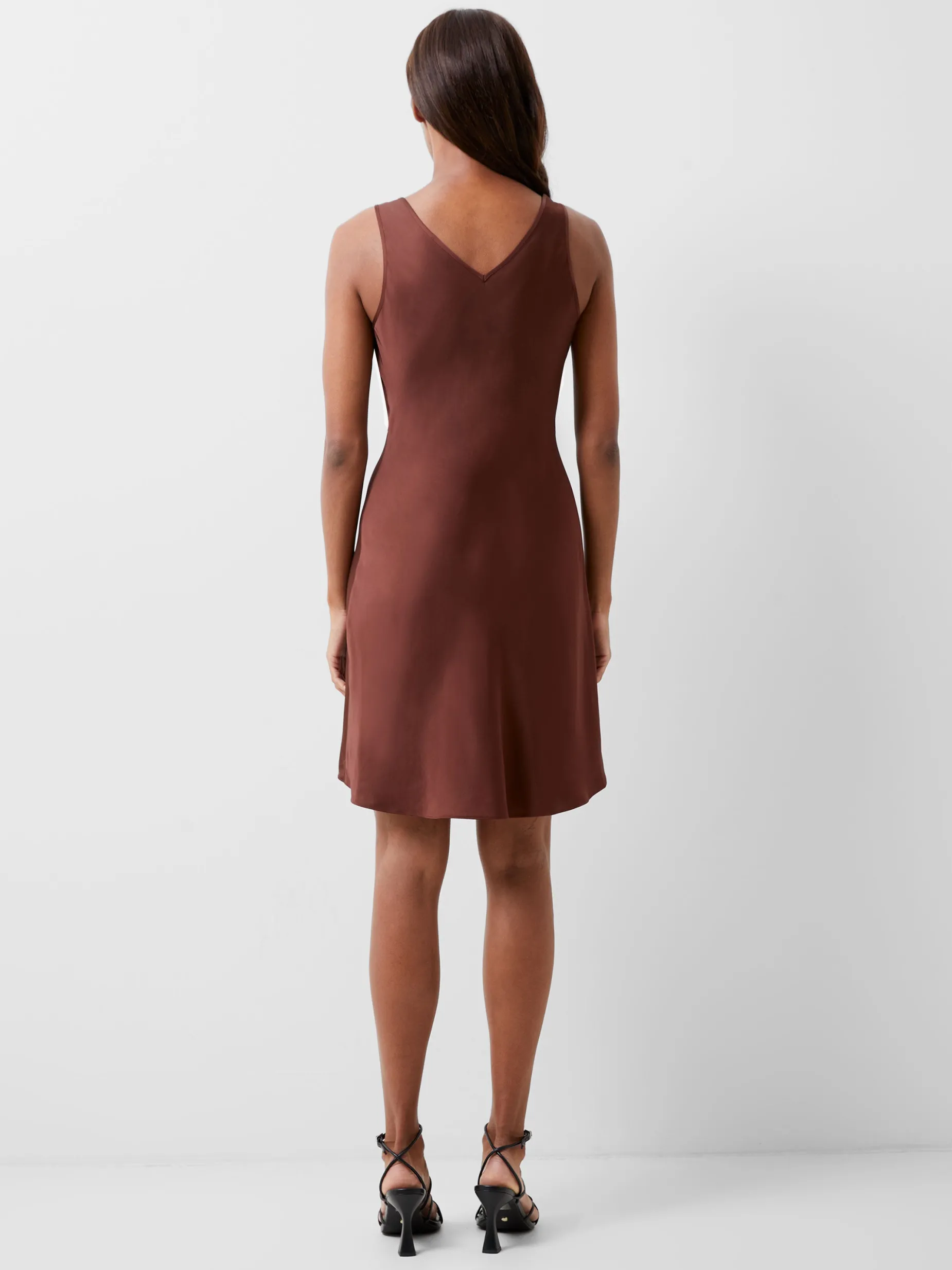 French Connection Party Dresses-Ennis Eco Satin Slip Mini Dress