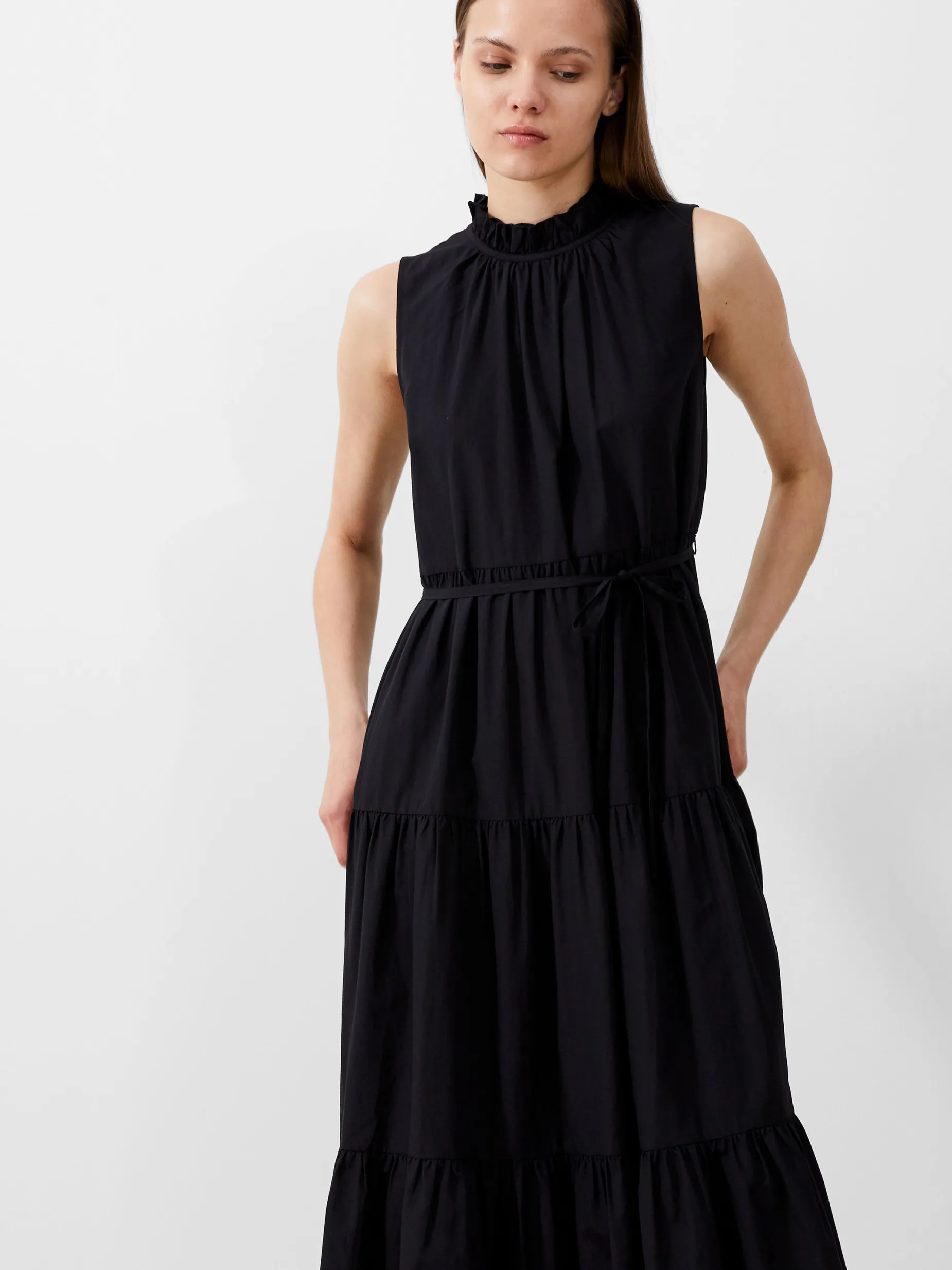 French Connection Maxi Dresses-Era Poplin Midi Dress